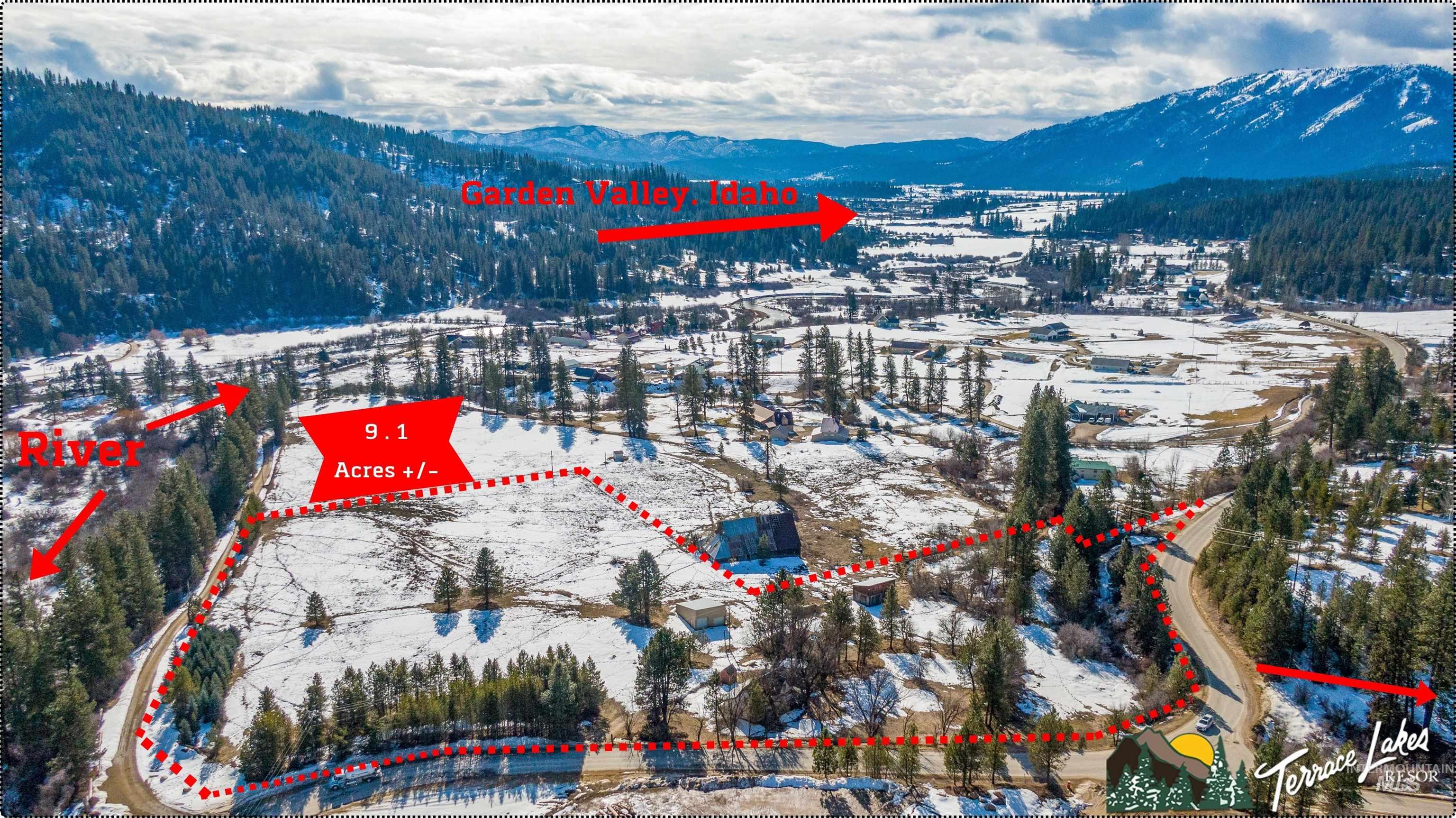 389 Middlefork Rd, Garden Valley, Idaho 83622, Land For Sale, Price $750,000,MLS 98932125