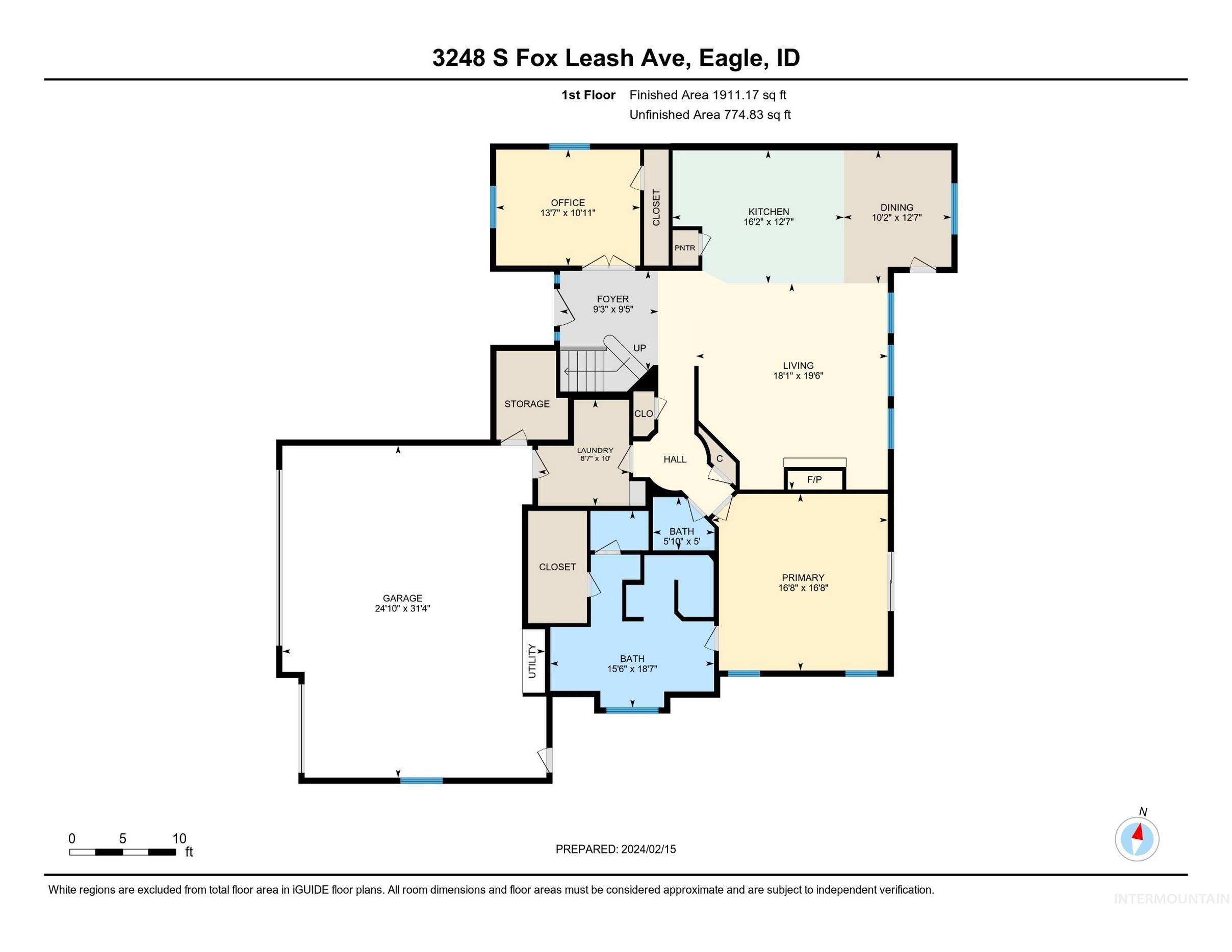 3248 S Fox Leash Ave, Eagle, Idaho 83616-7191, 4 Bedrooms, 3.5 Bathrooms, Residential For Sale, Price $954,000,MLS 98932501