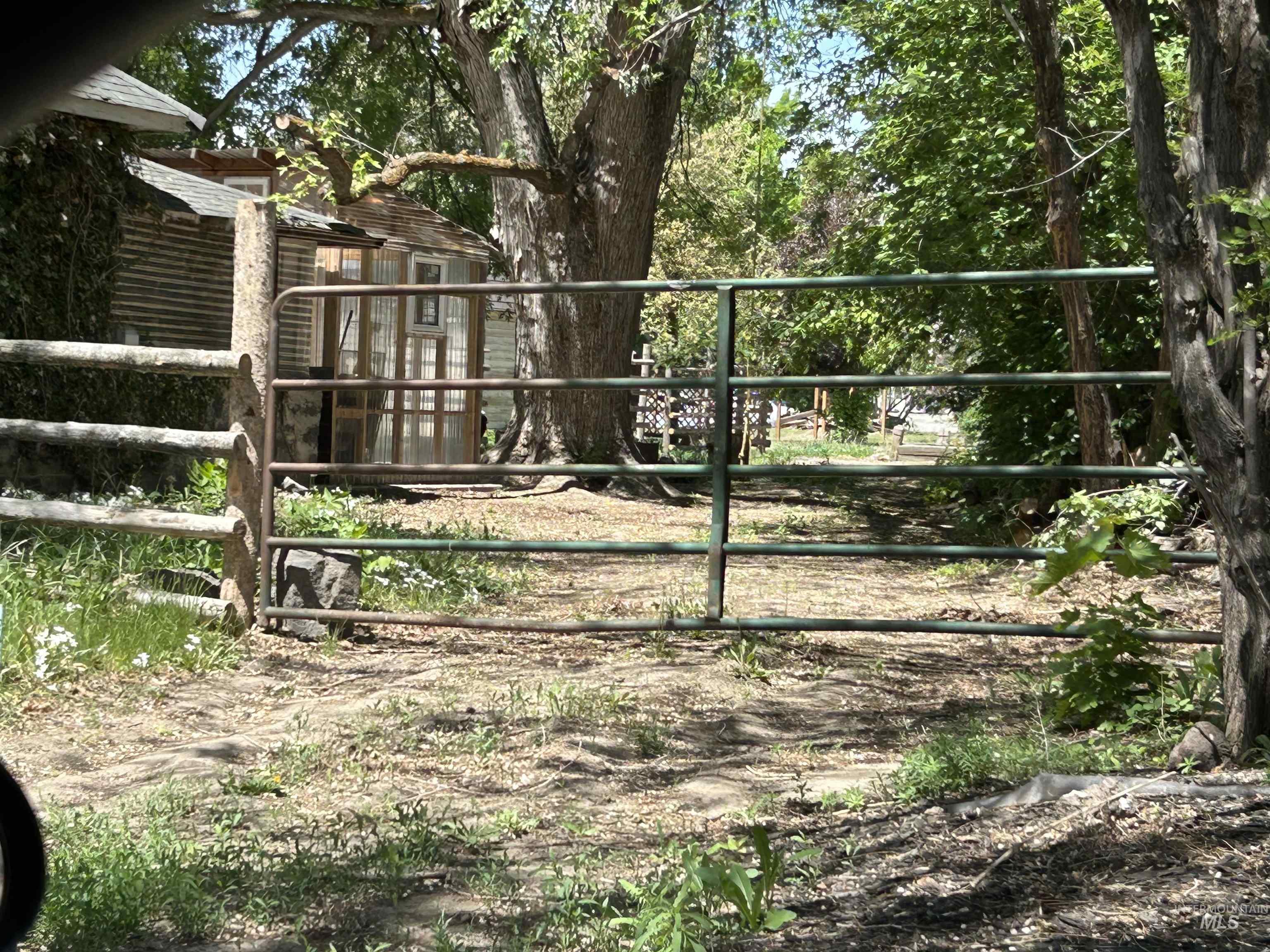 View of gate