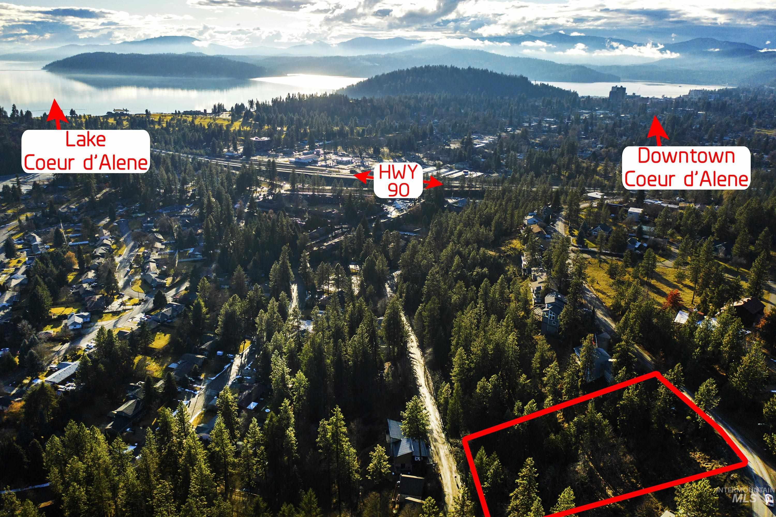 NNA E Fernan Hill Rd., Coeur d'Alene, Idaho 83814-0000, Land For Sale, Price $249,000, 98941225