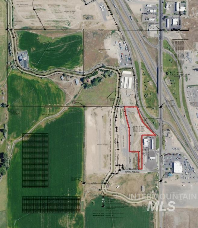 Aerial overview of property's location