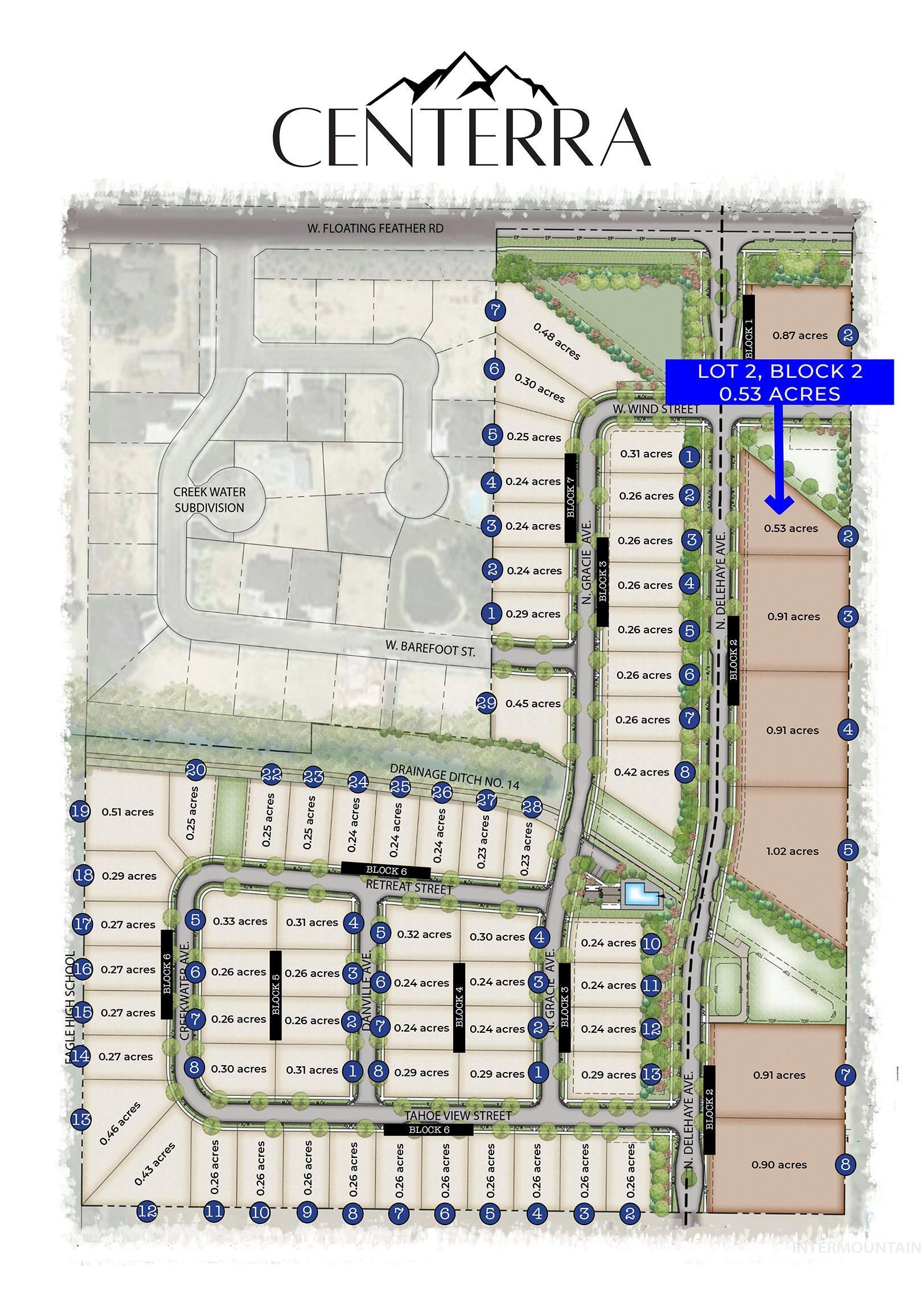 1102 N Delehaye Ave, Lot 2/2, Eagle, Idaho 83616, Land For Sale, Price $599,000, 98945226