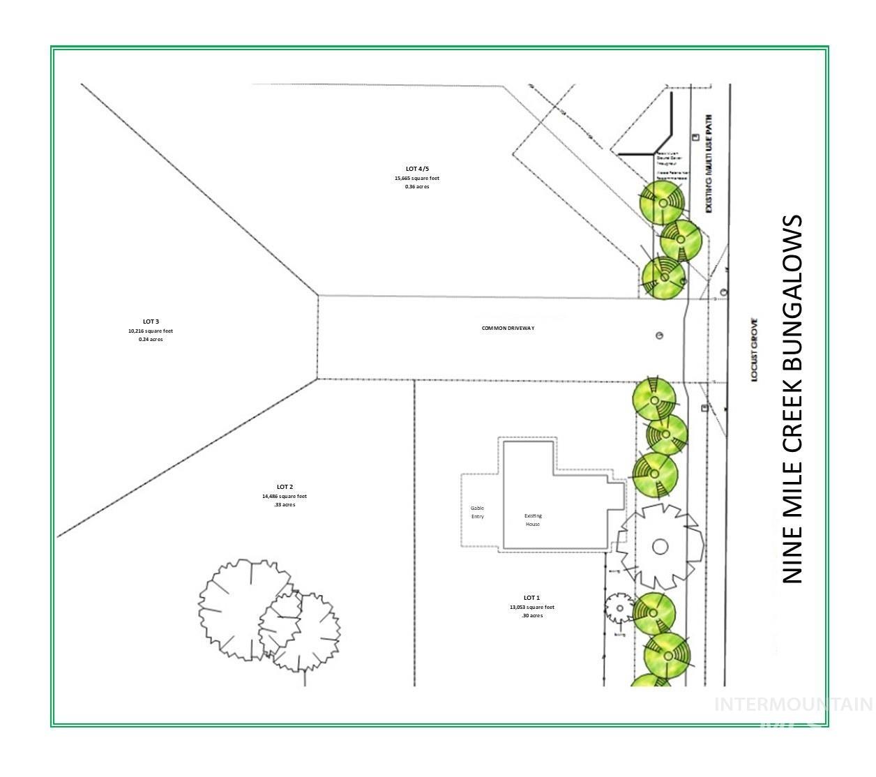 tbd Locust Grove Lane, Lot #4/5, Meridian, Idaho 83642, Land For Sale, Price $299,900, 98945340