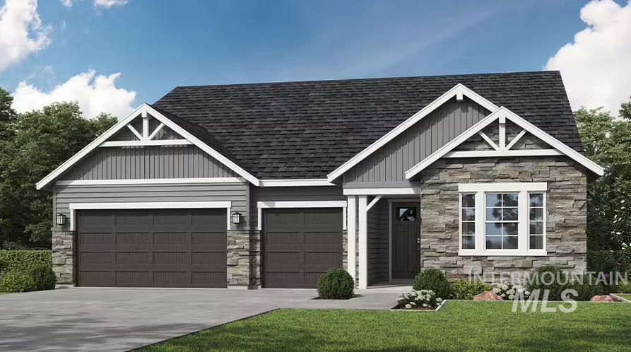 5935 W Ladle Rapids, Meridian, Idaho 83646, 4 Bedrooms, 3 Bathrooms, Residential For Sale, Price $645,682, 98945603