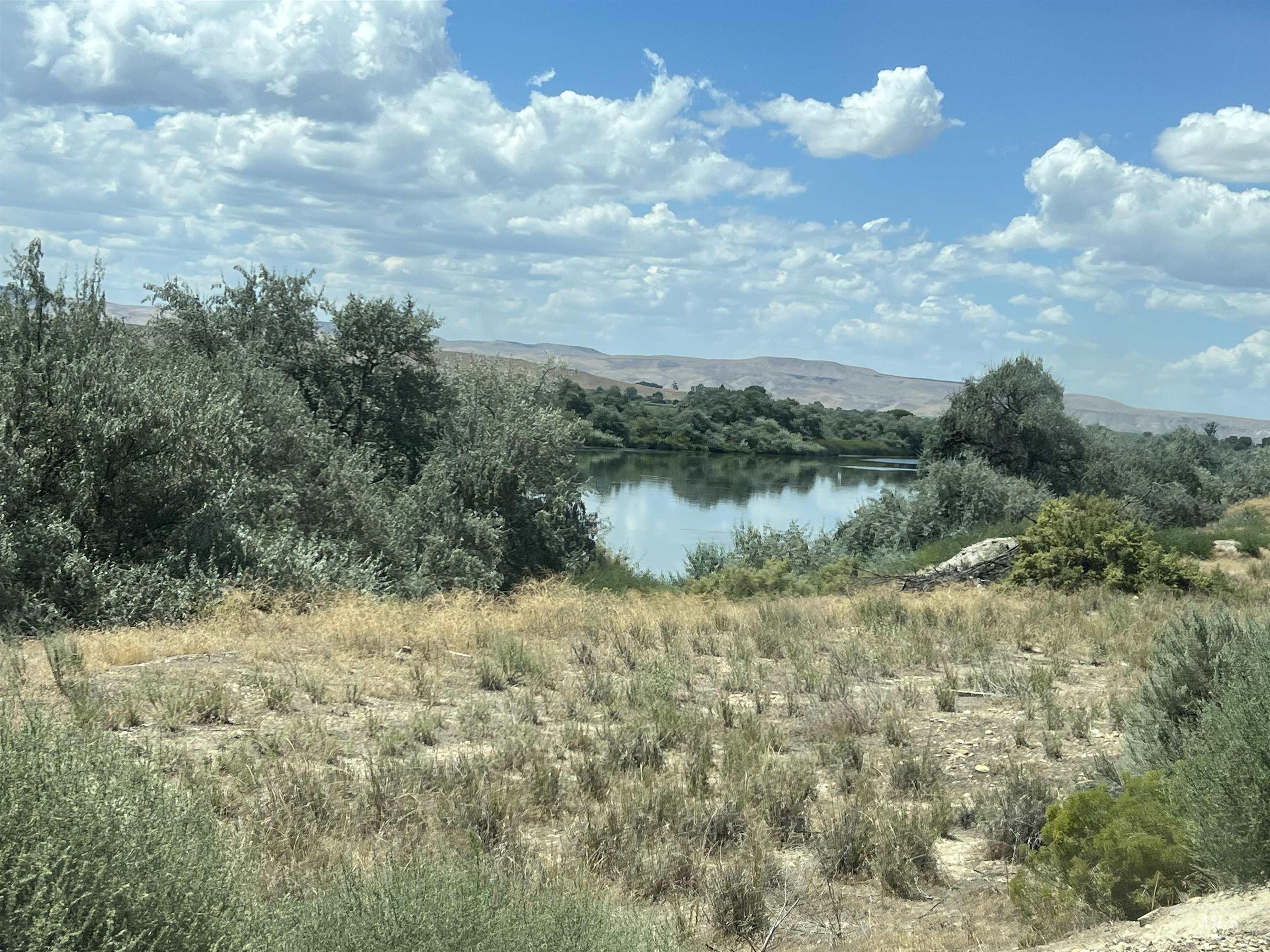 Water view with a mountain backdrop