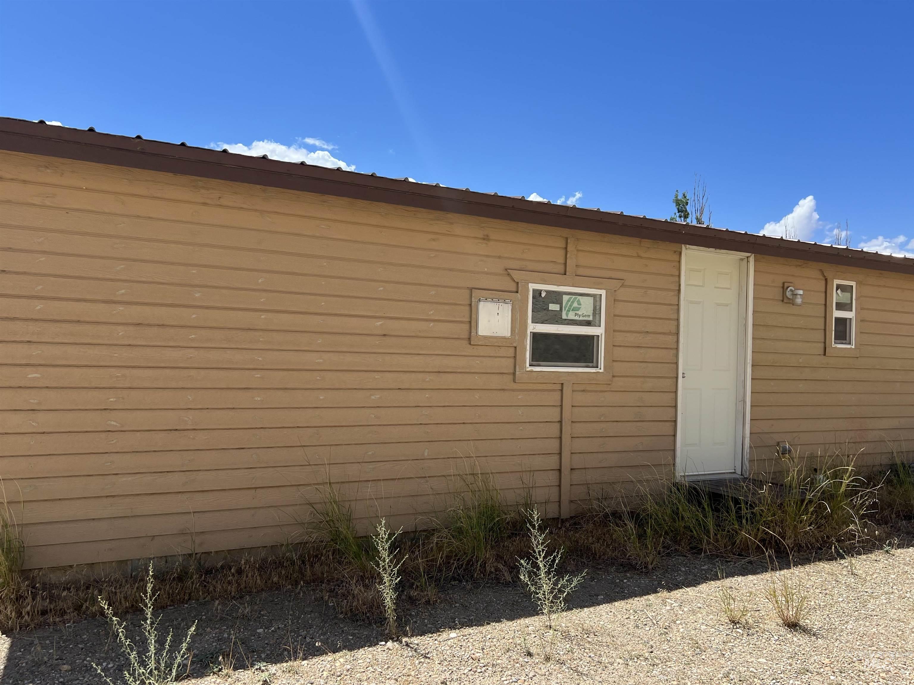 Back of property