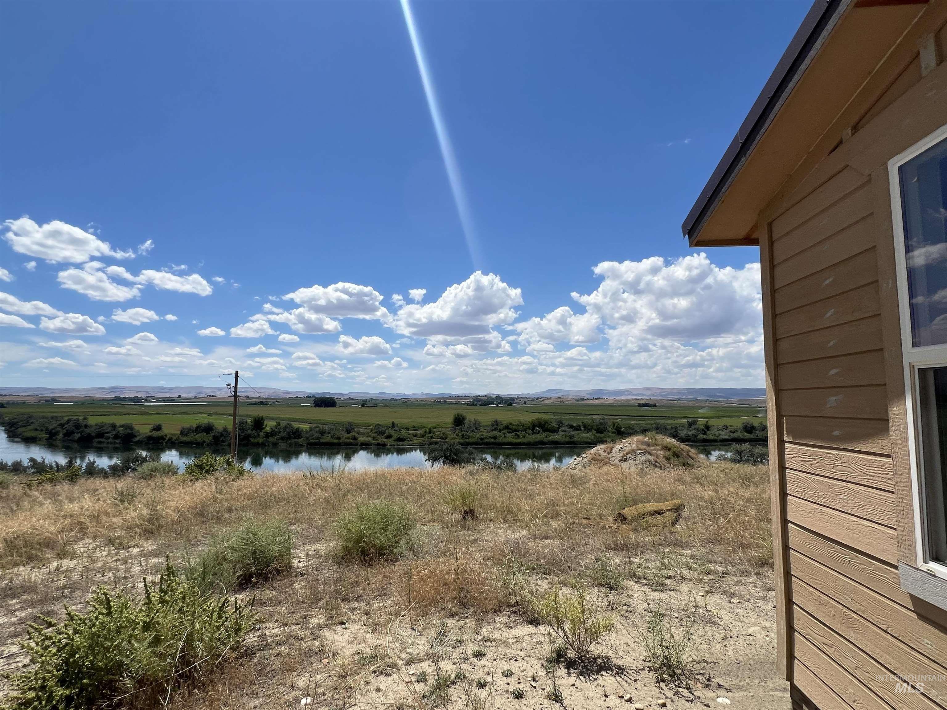 View of yard featuring a water view