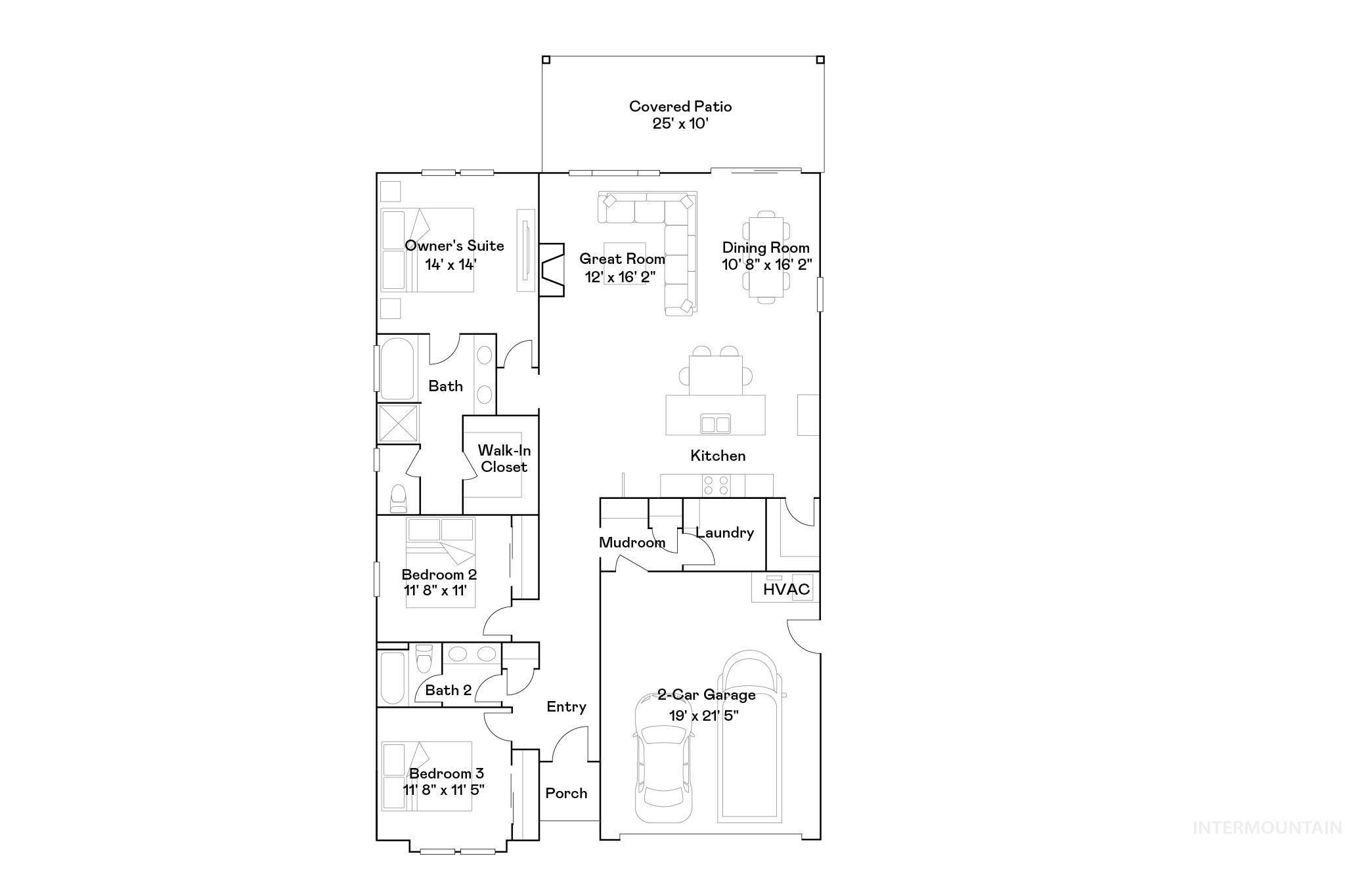 12159 W Ginger Creek Dr, Boise, Idaho 83713, 3 Bedrooms, 2 Bathrooms, Residential For Sale, Price $549,900, 98945825
