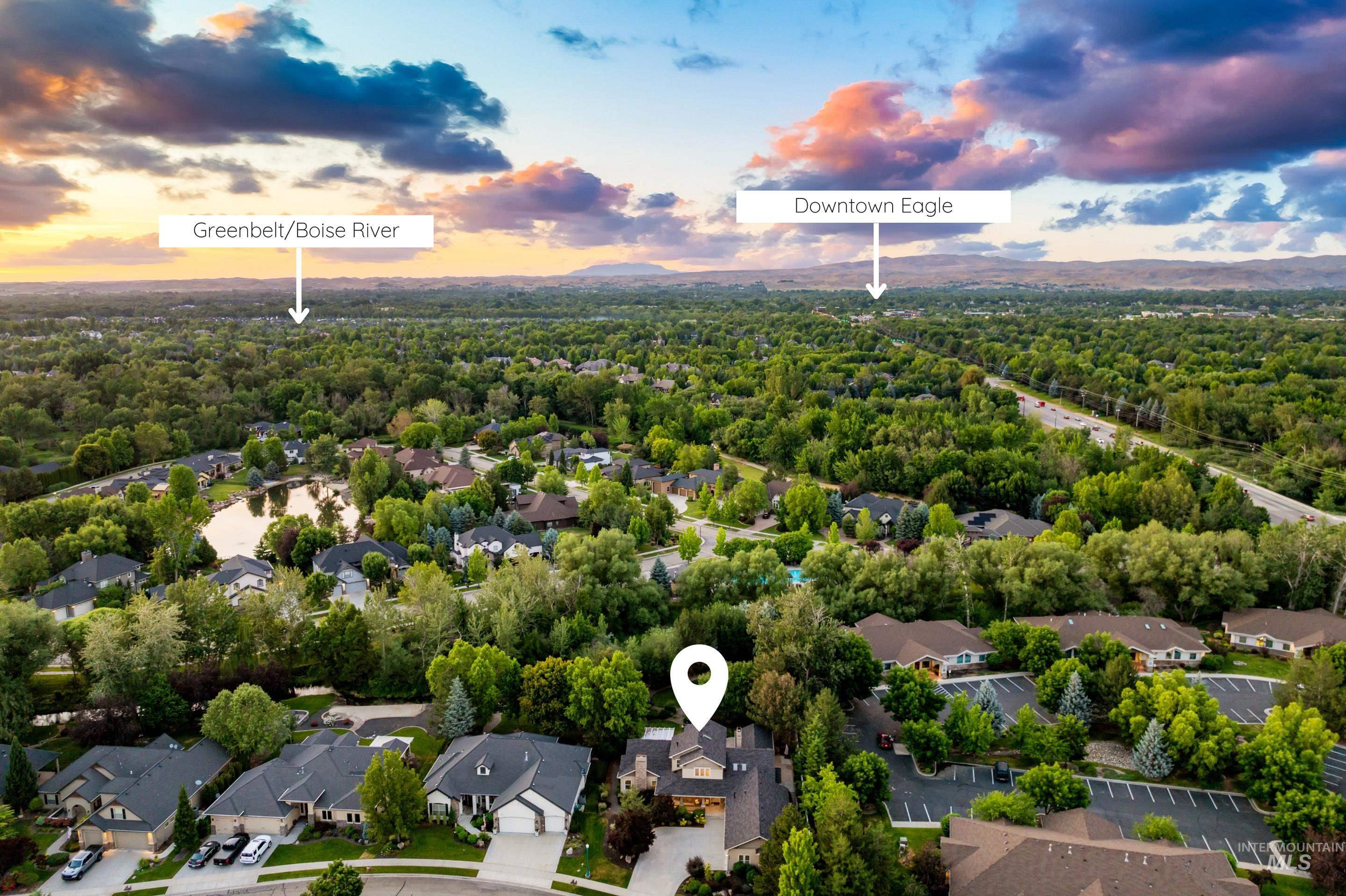178 Cottonwood Ct, Eagle, Idaho 83616, 3 Bedrooms, 3.5 Bathrooms, Residential For Sale, Price $1,099,900, 98945829