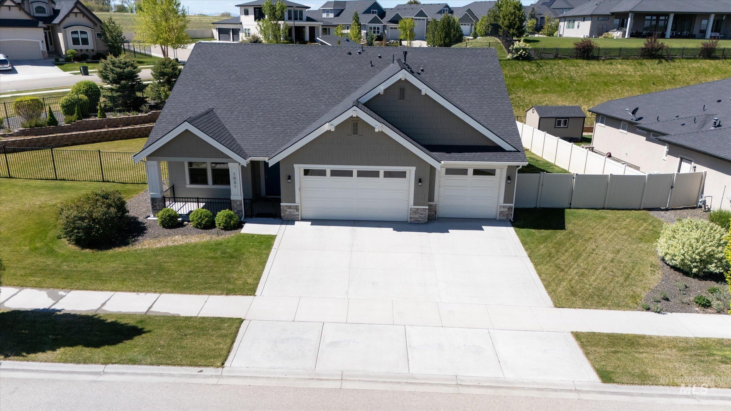 1031 E Reflect Ridge Drive, Meridian, Idaho 83642, 4 Bedrooms, 2.5 Bathrooms, Residential For Sale, Price $768,200, 98946159