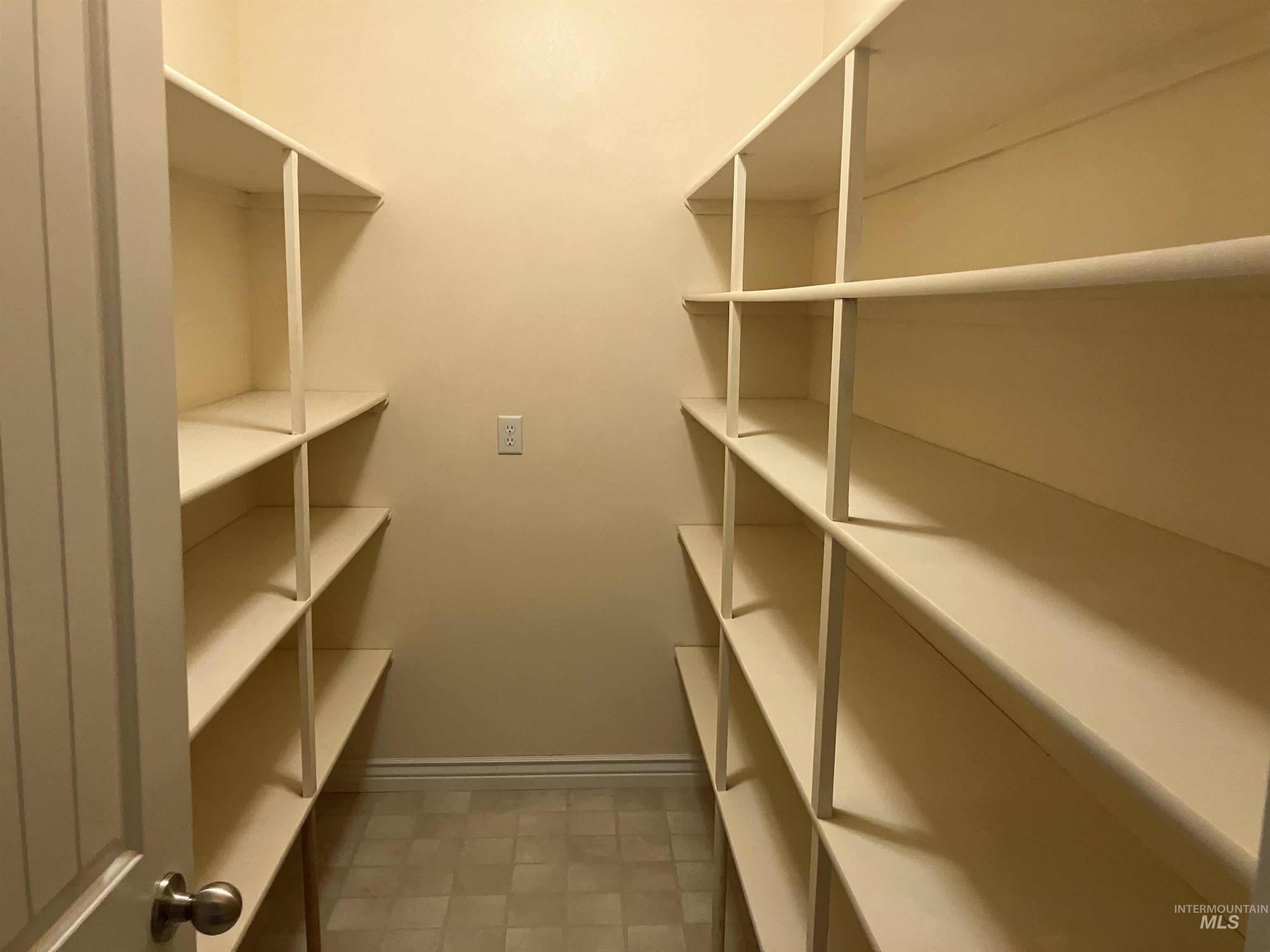 View of storage area
