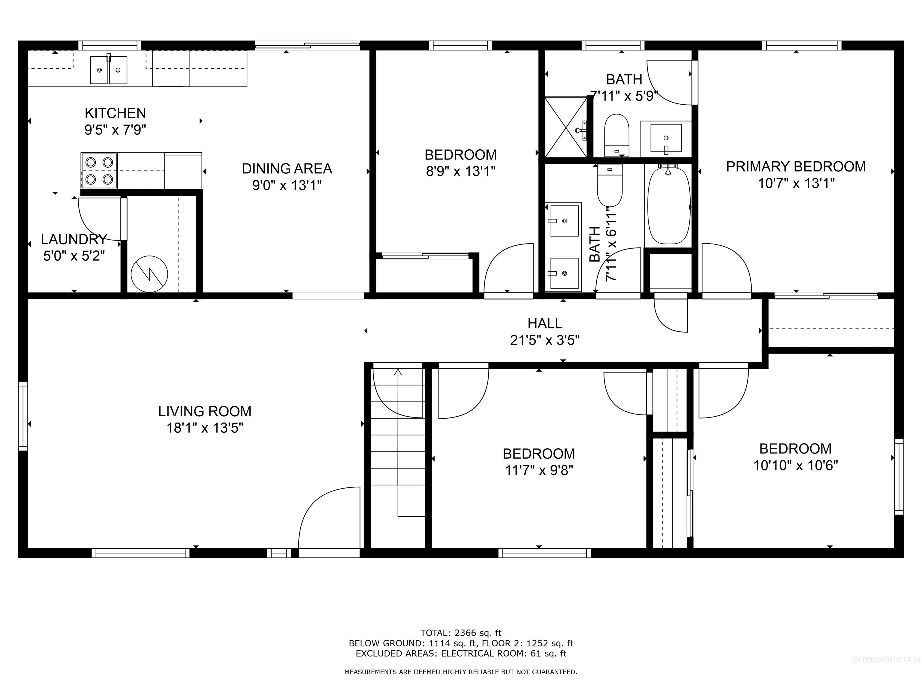 4660 Hawthorne Rd, Chubbuck, Idaho 83202, 5 Bedrooms, 3 Bathrooms, Residential For Sale, Price $379,000, 98946531
