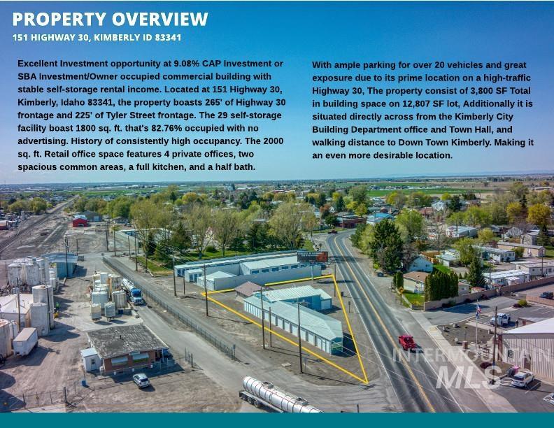 151 Highway 30, Kimberly, Idaho 83341, Business/Commercial For Sale, Price $440,000, 98946537