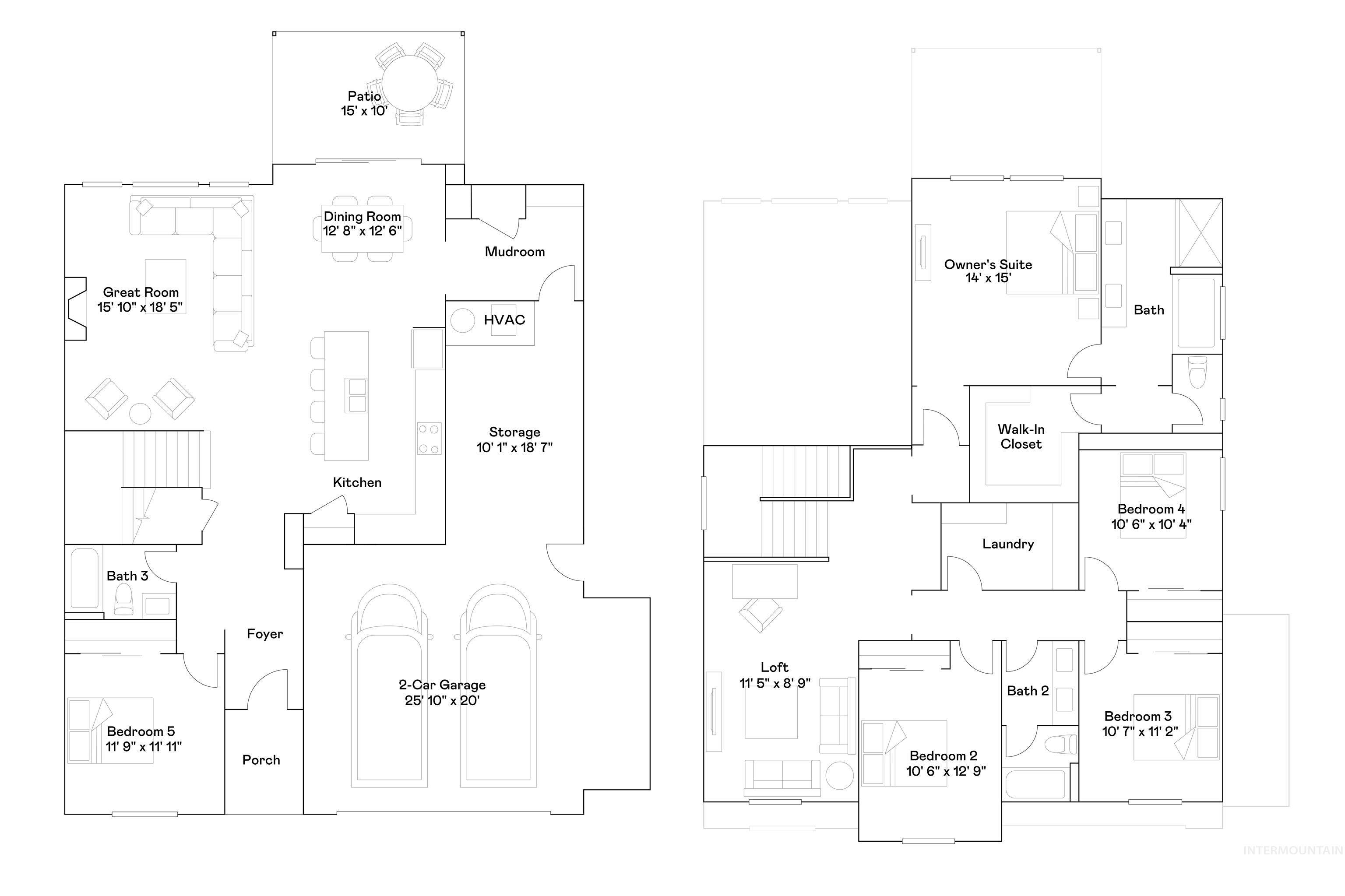 6849 N Isaiah Ave, Meridian, Idaho 83646, 5 Bedrooms, 3 Bathrooms, Residential For Sale, Price $581,900, 98946700