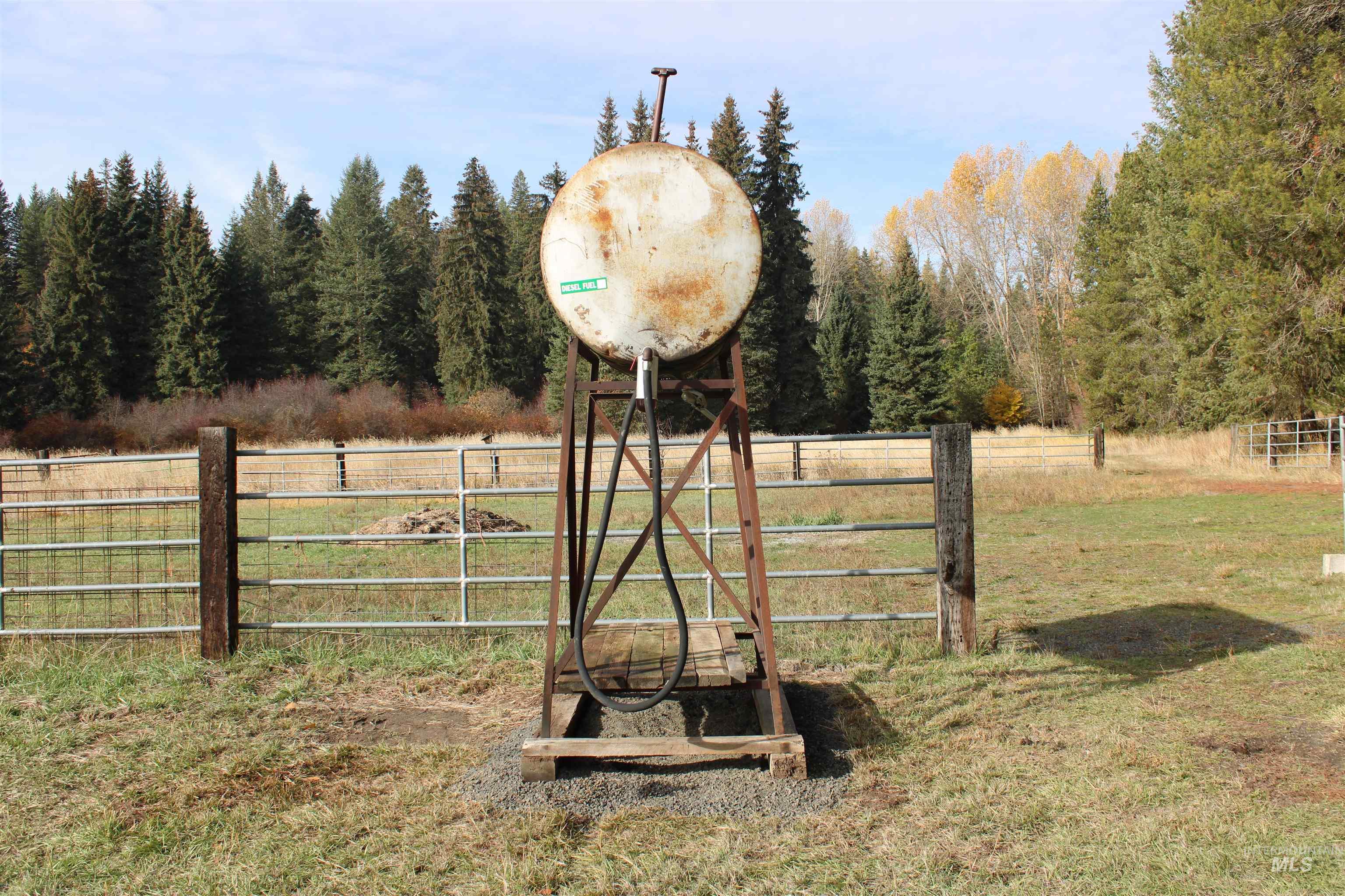 Exterior view of a heavily wooded area