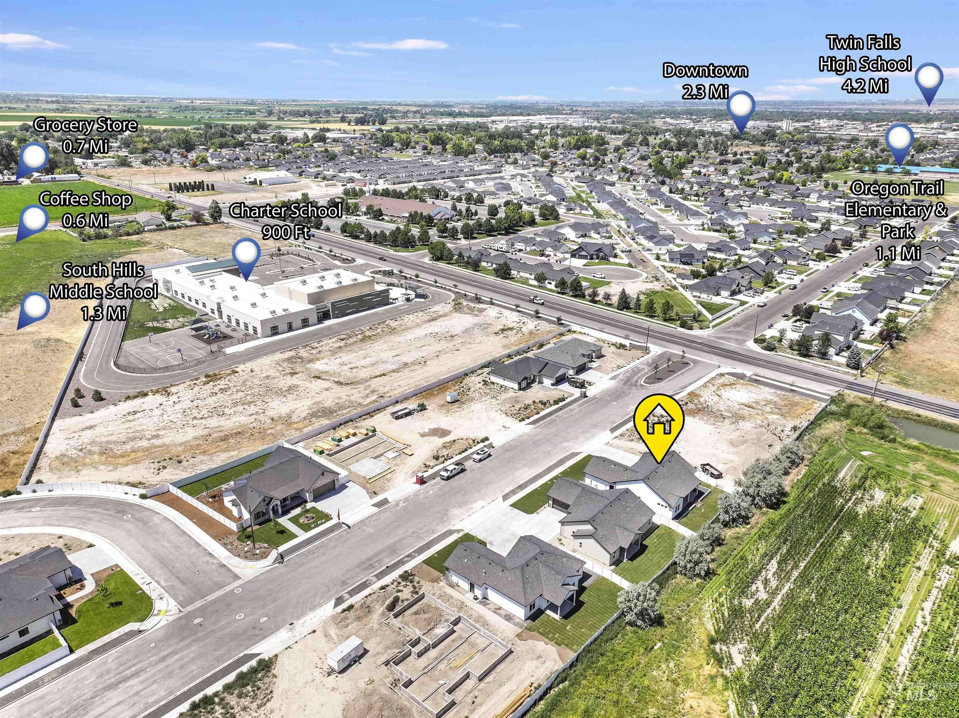Drone / aerial view