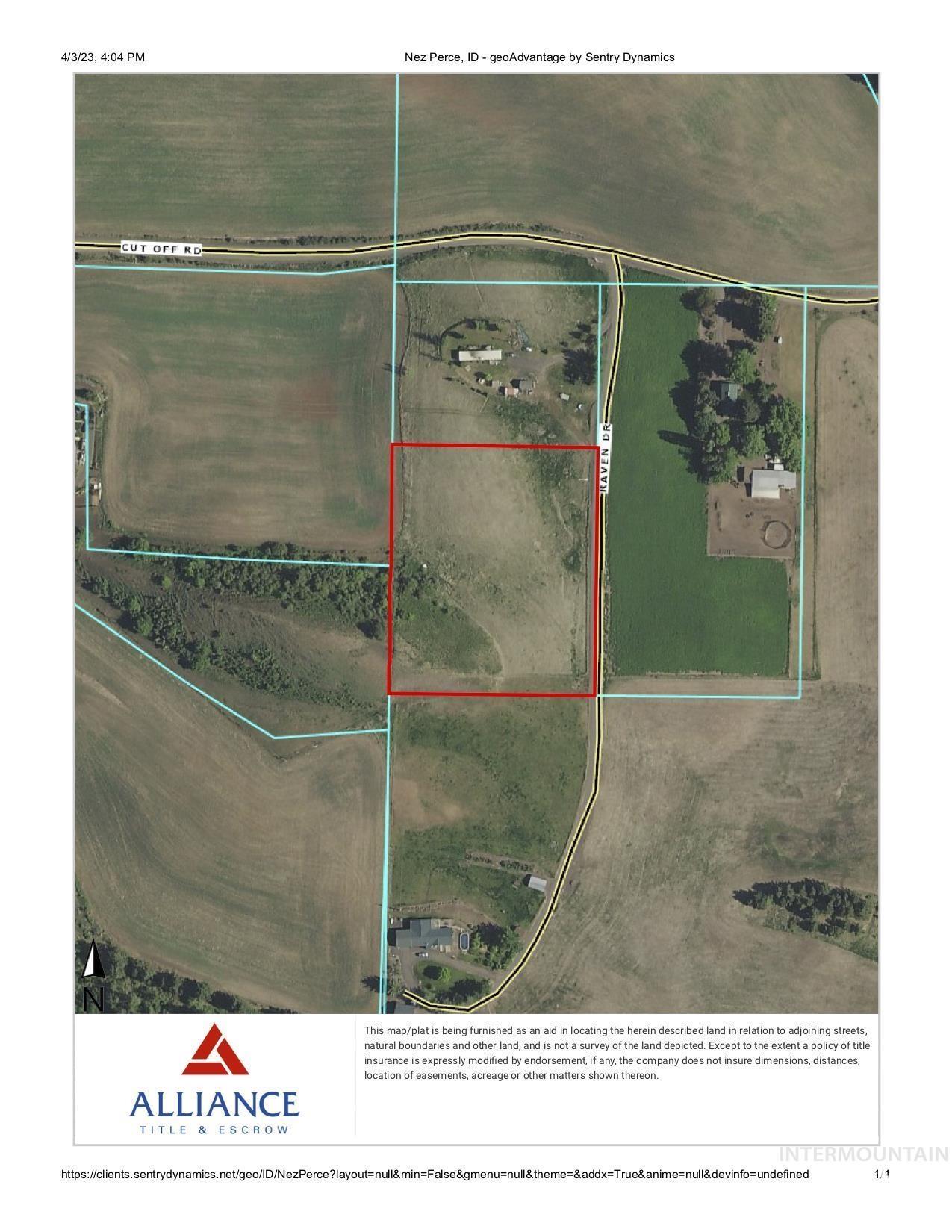 NKA Raven Dr., Culdesac, Idaho 83524, Land For Sale, Price $99,000, 98946919