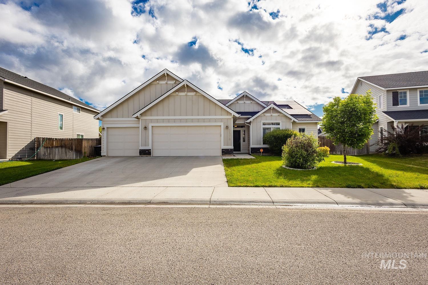 2578 N Iditarod, Kuna, Idaho 83634, 4 Bedrooms, 2 Bathrooms, Residential For Sale, Price $515,000, 98947072