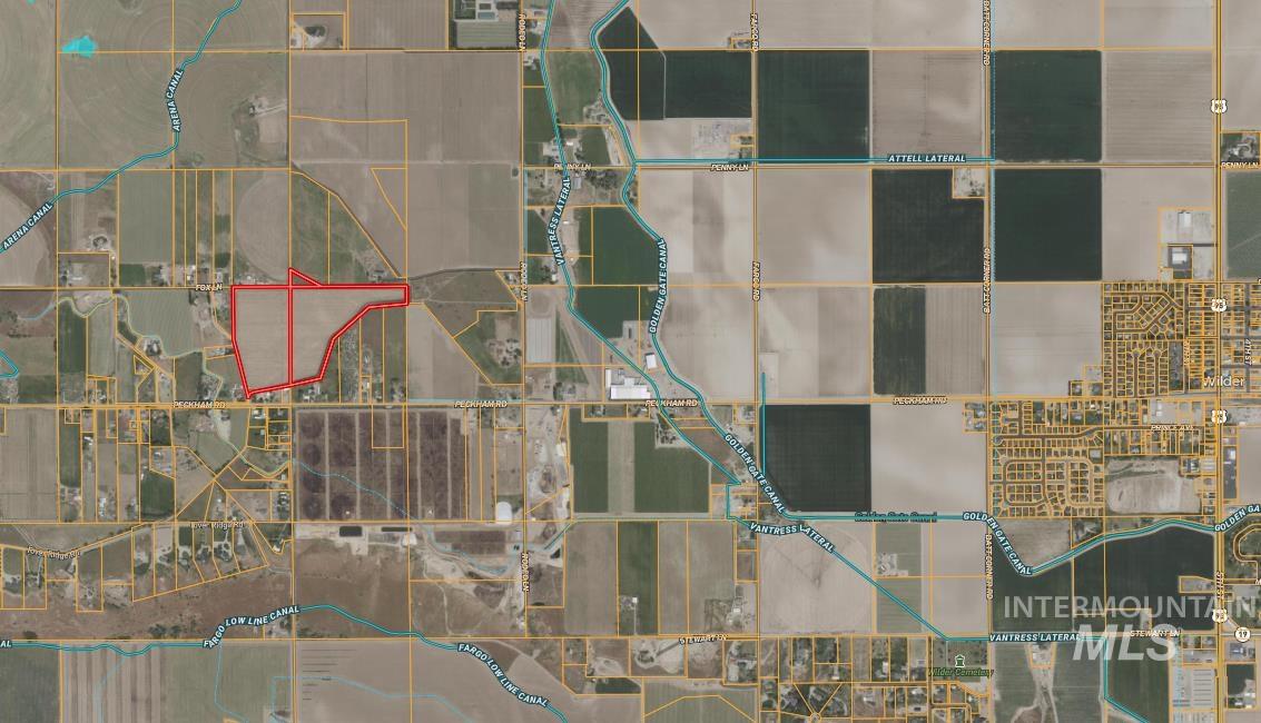 TBD Peckham Rd, Wilder, Idaho 83676, Land For Sale, Price $689,000, 98947080