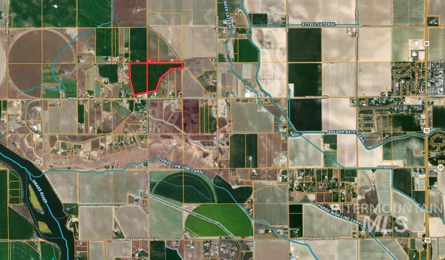 TBD Peckham Rd, Wilder, Idaho 83676, Land For Sale, Price $689,000, 98947080