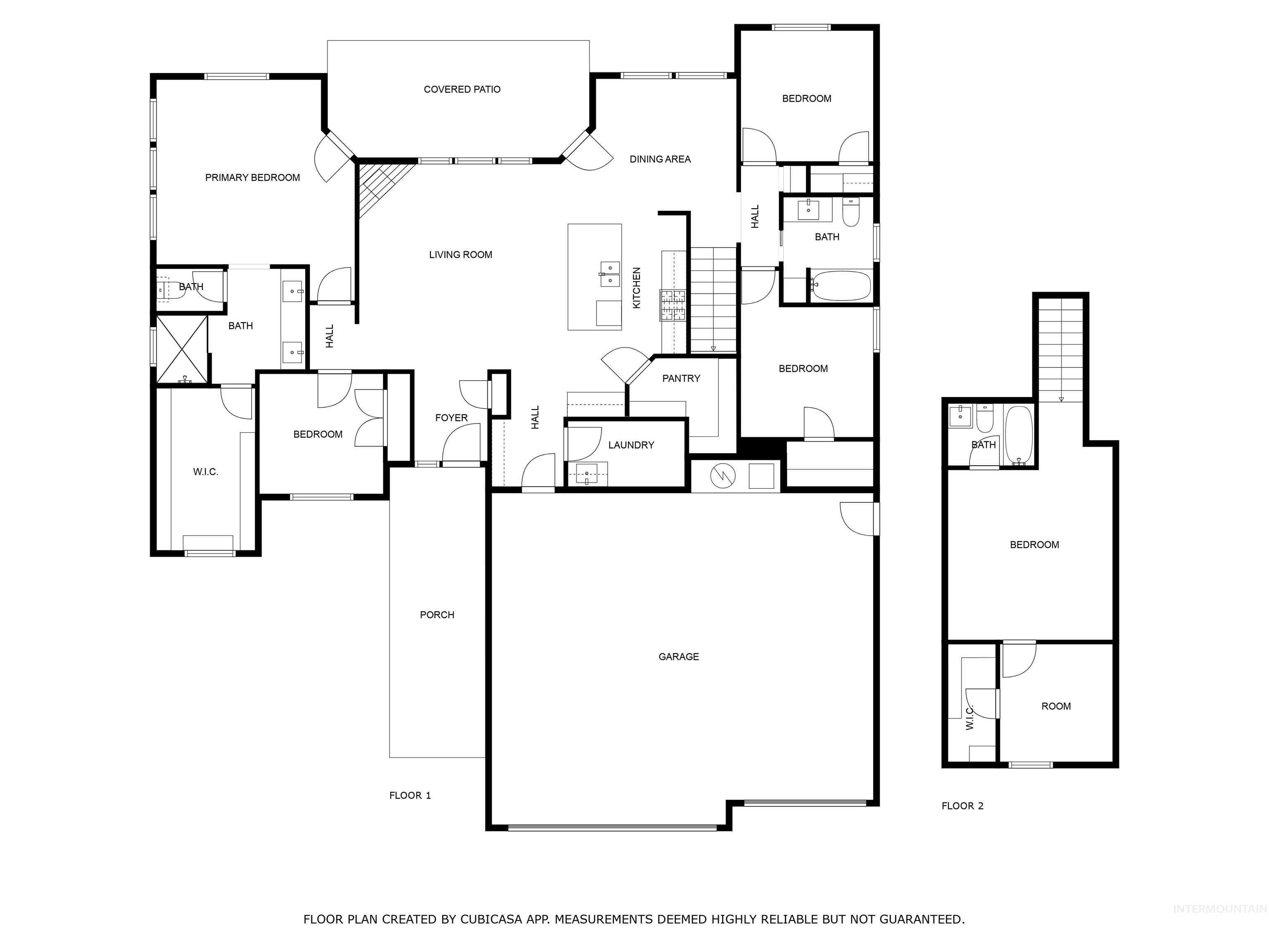 View of home floor plan