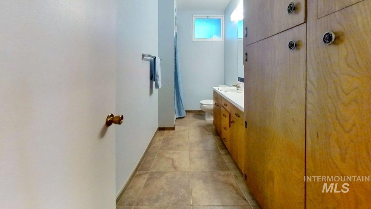 Basement bathroom