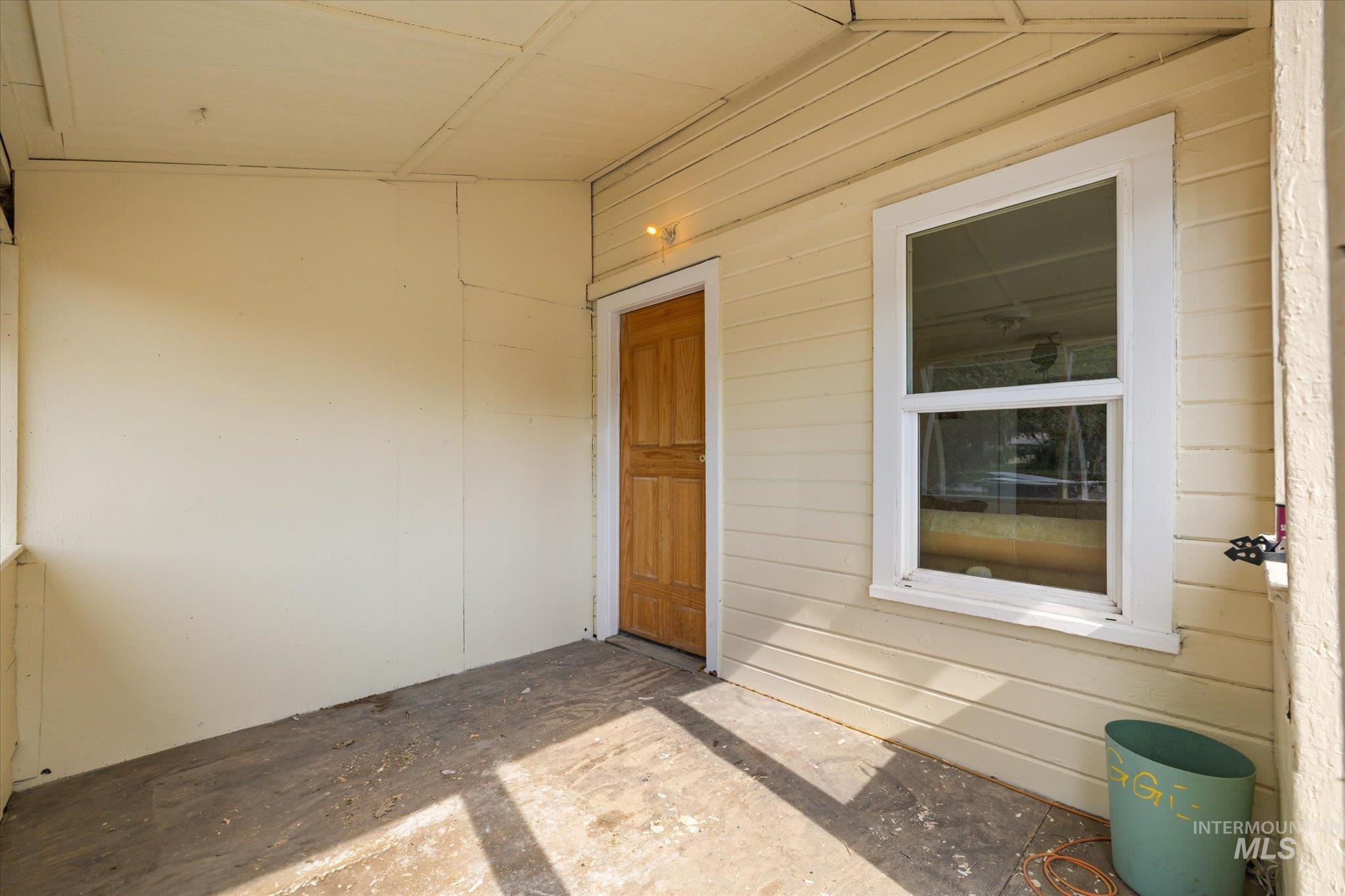 Doorway to property