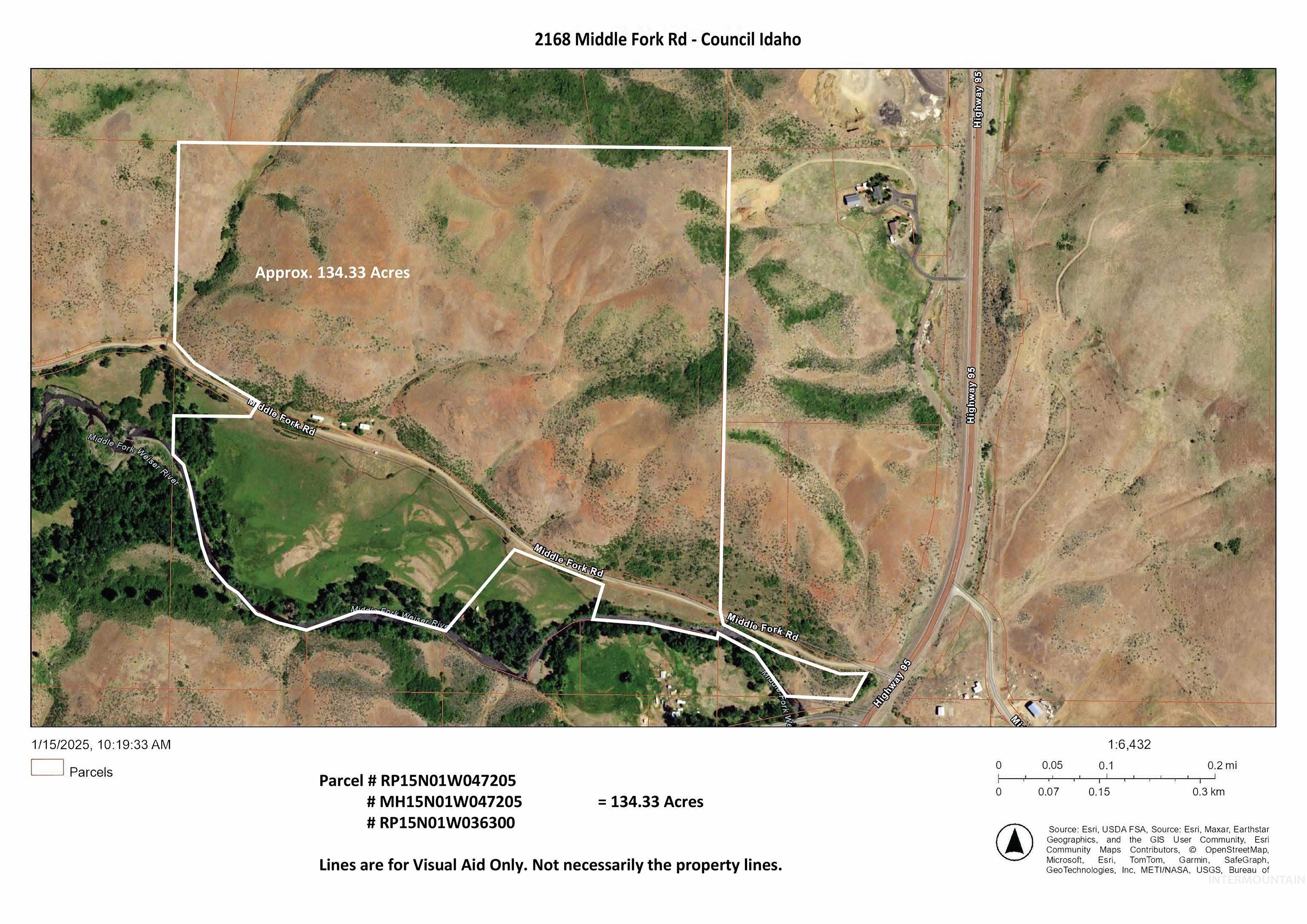 2168 Middle Fork Rd, Council, Idaho 83612, 2 Bedrooms, 1 Bathroom, Farm & Ranch For Sale, Price $775,000, 98947700