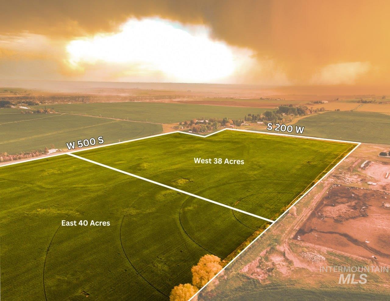 TBD 500 S 200 W, 38 W Acres, Jerome, Idaho 83338, Land For Sale, Price $953,575, 98947762