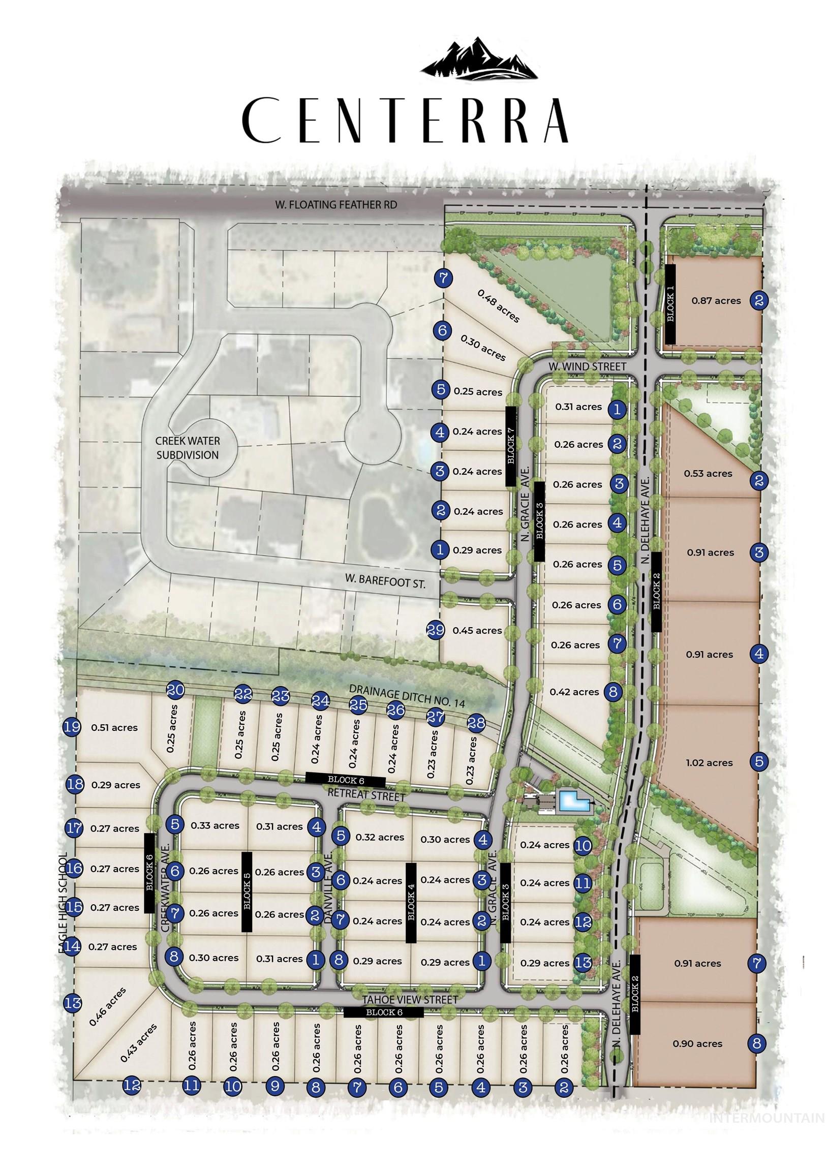 998 N Delehaye Ave, Lot 4/2, Eagle, Idaho 83616, Land For Sale, Price $850,000,MLS 98948353
