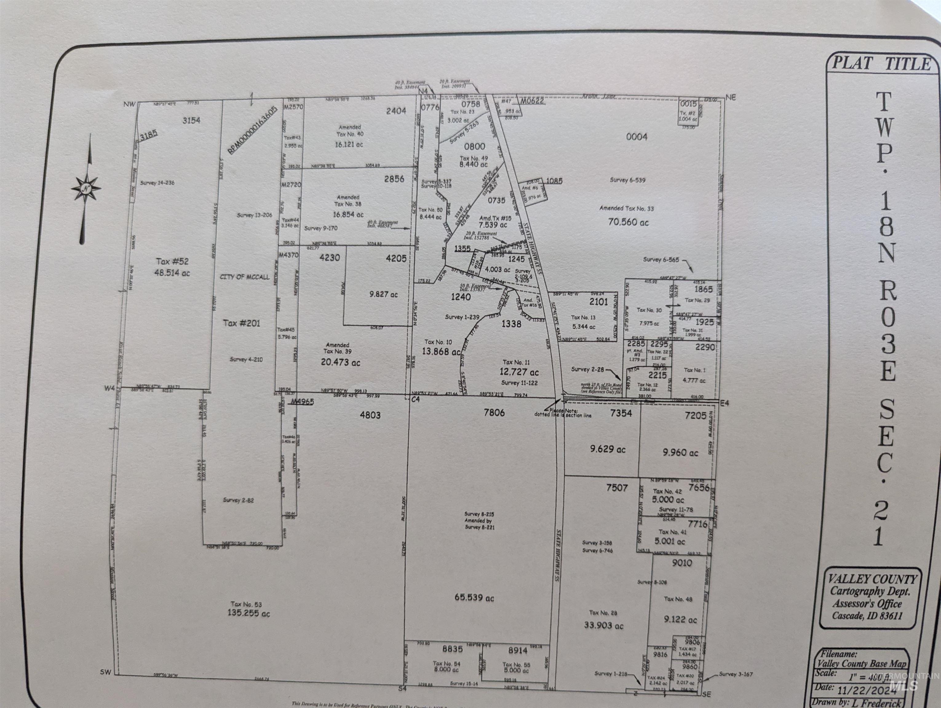 1001 S Mission, McCall, Idaho 83638, Land For Sale, Price $6,192,000, 98948560
