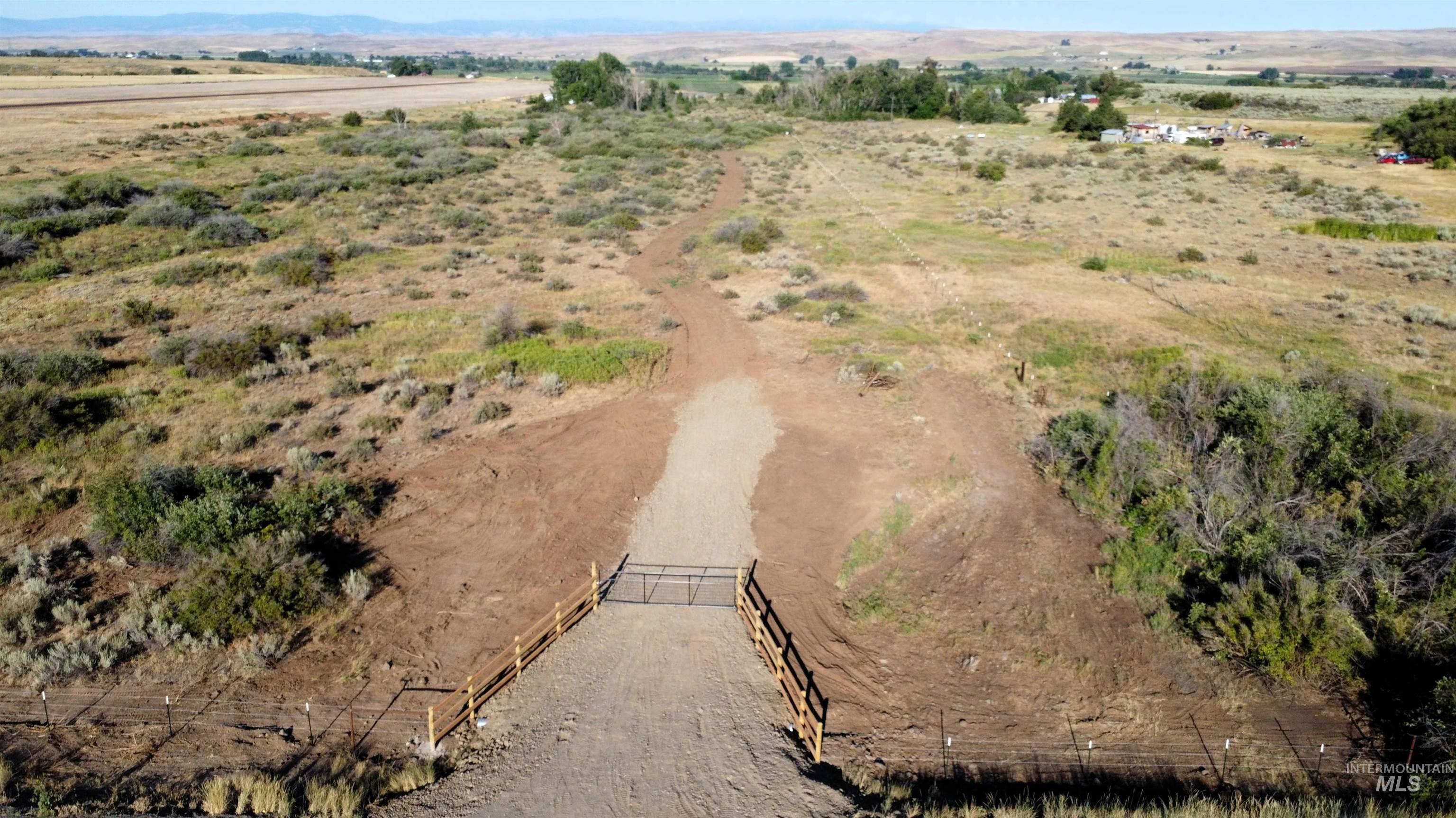 Aerial view of property's location featuring rural landscape