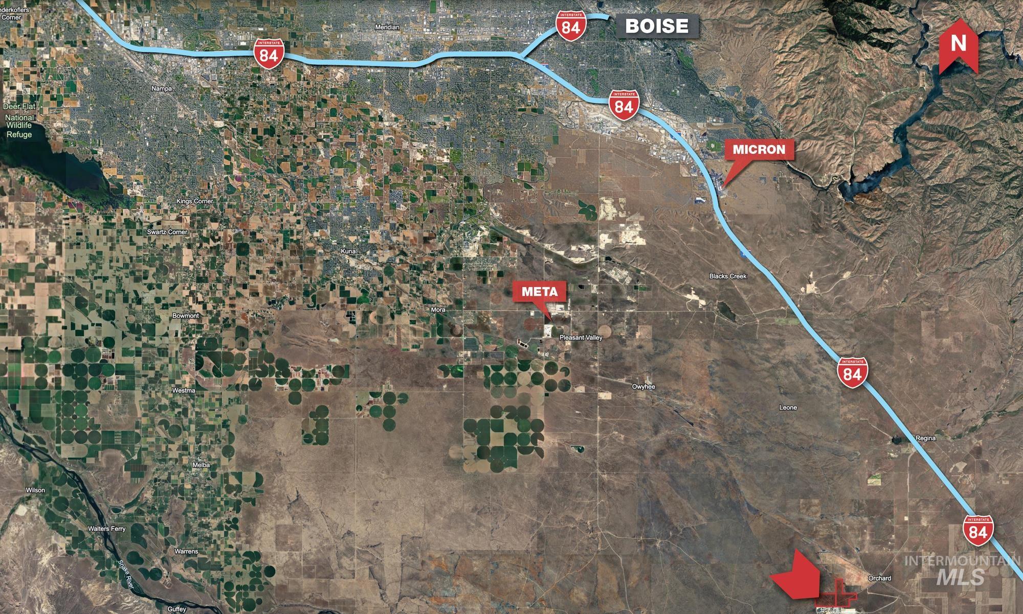 ±520 Acres Orchard Access Rd, Boise, Idaho 83716, Land For Sale, Price $7,020,000, 98948708