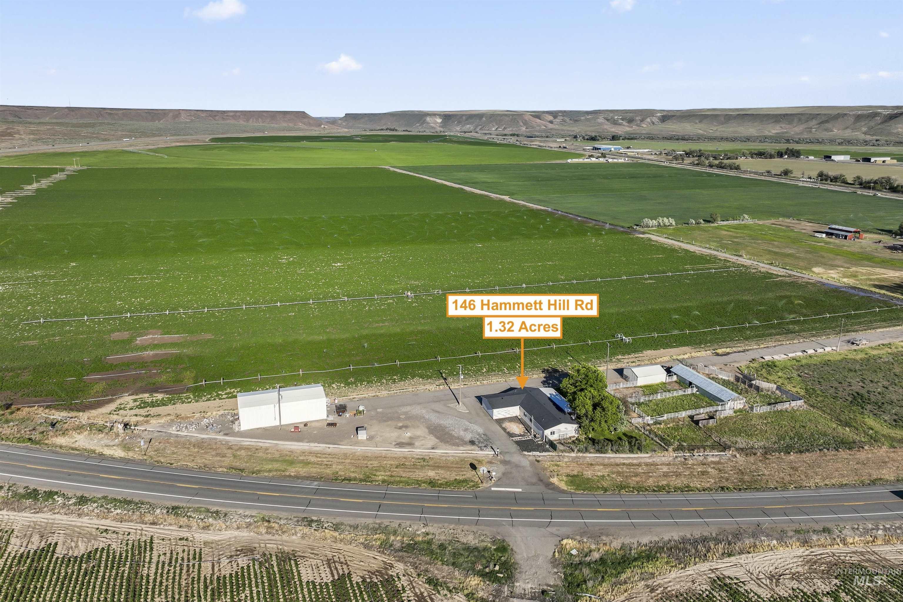 146 N Hammett Hill Rd, Hammett, Idaho 83627, 4 Bedrooms, 2 Bathrooms, Farm & Ranch For Sale, Price $450,000, 98948736