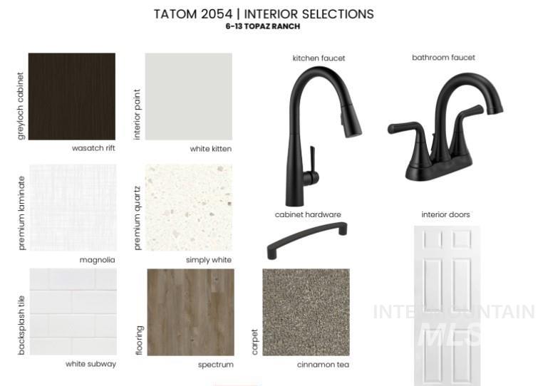 View of a document with a collage of images