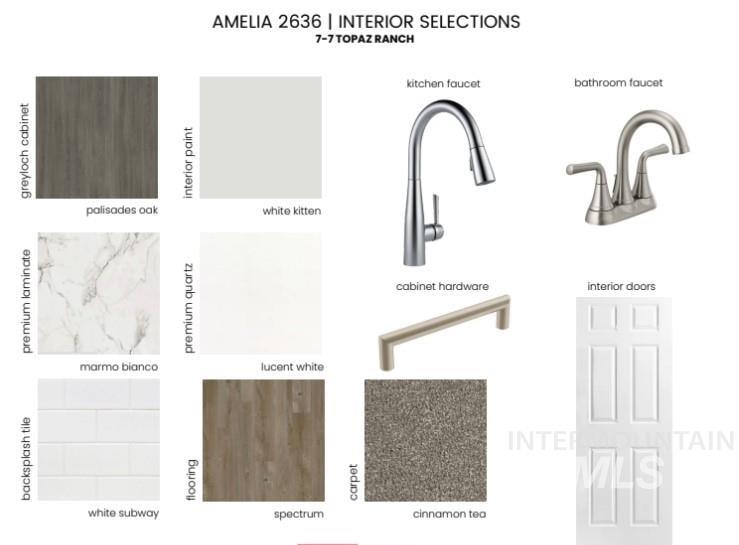 View of a document with a collage of images