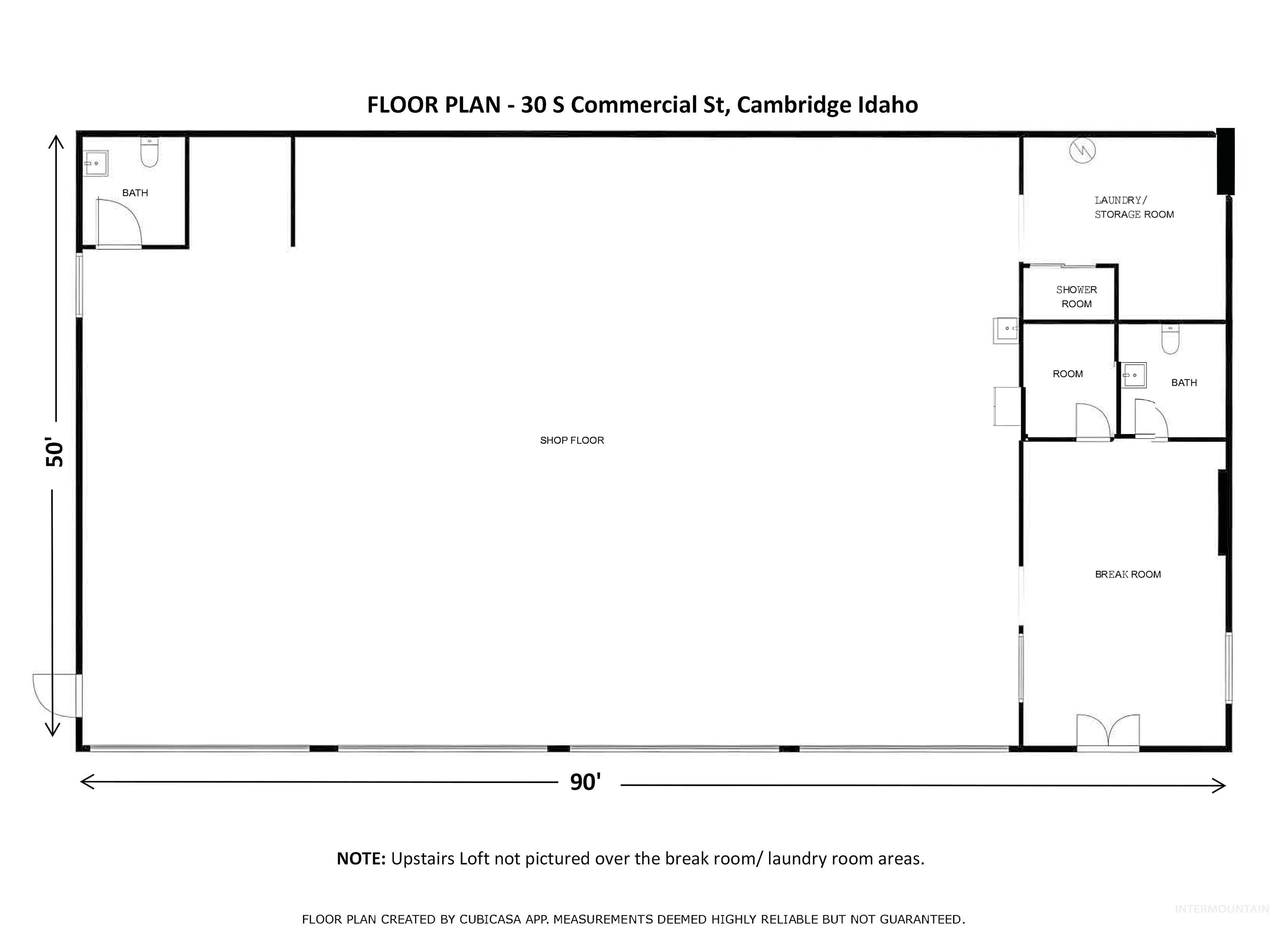 View of home floor plan