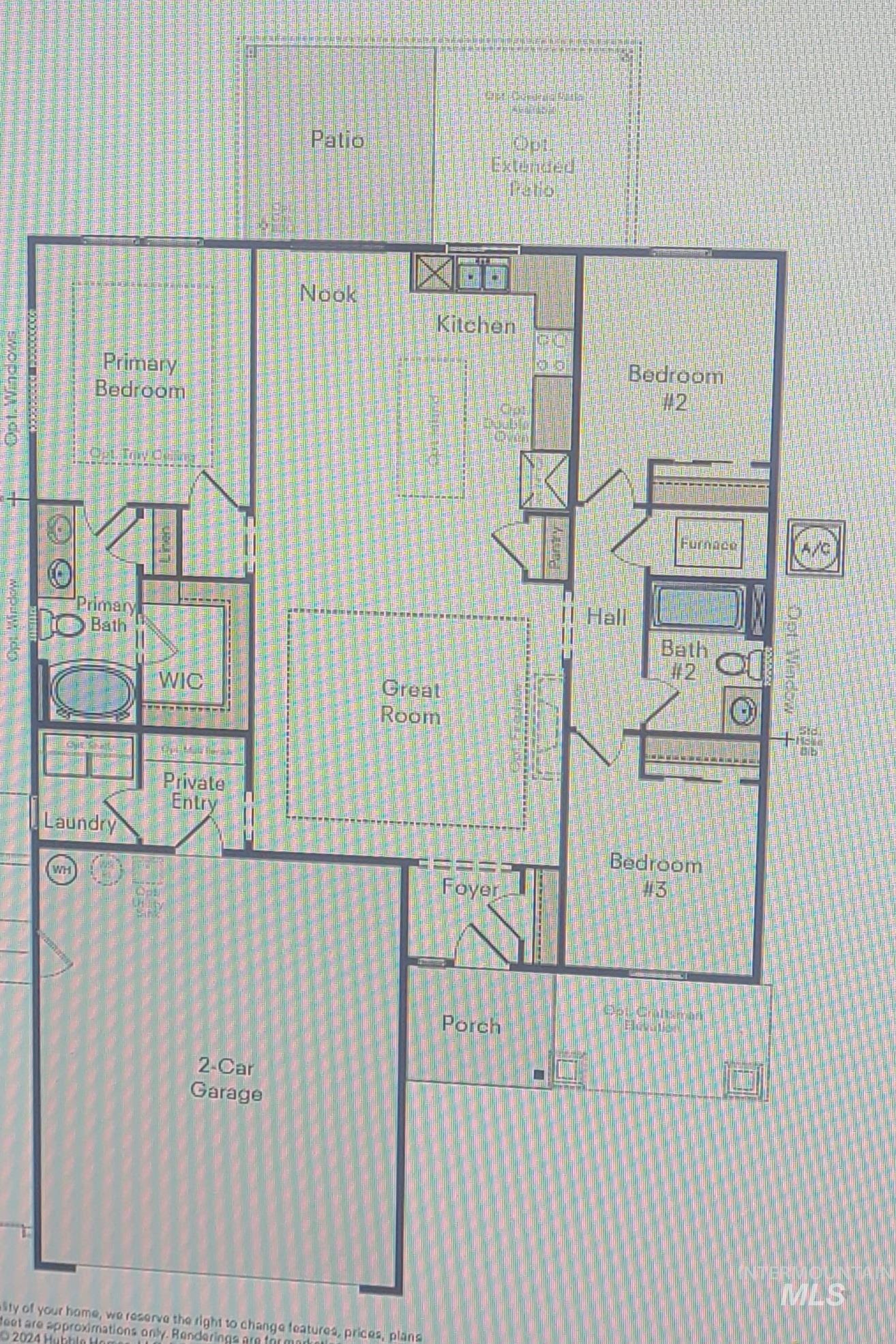 336 W Willow Dale Dr., Kuna, Idaho 83634, 3 Bedrooms, 2 Bathrooms, Residential For Sale, Price $416,111, 98949892