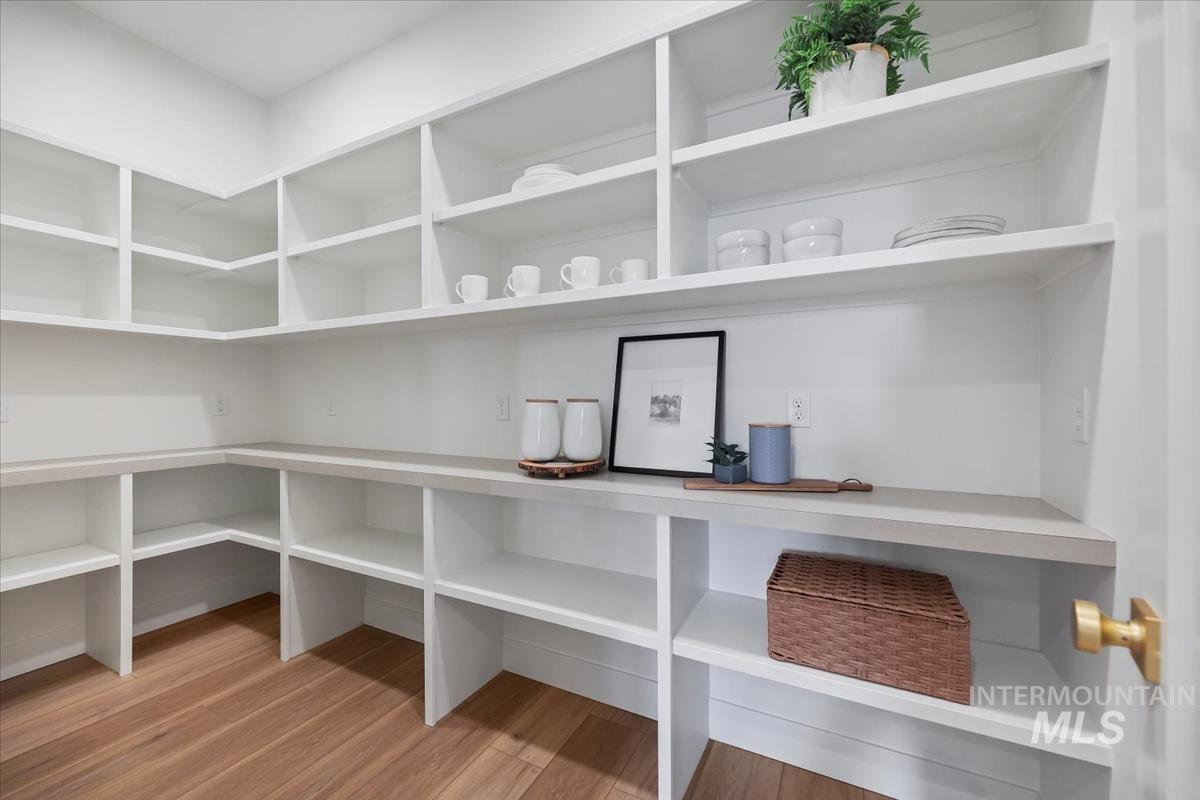 View of storage area