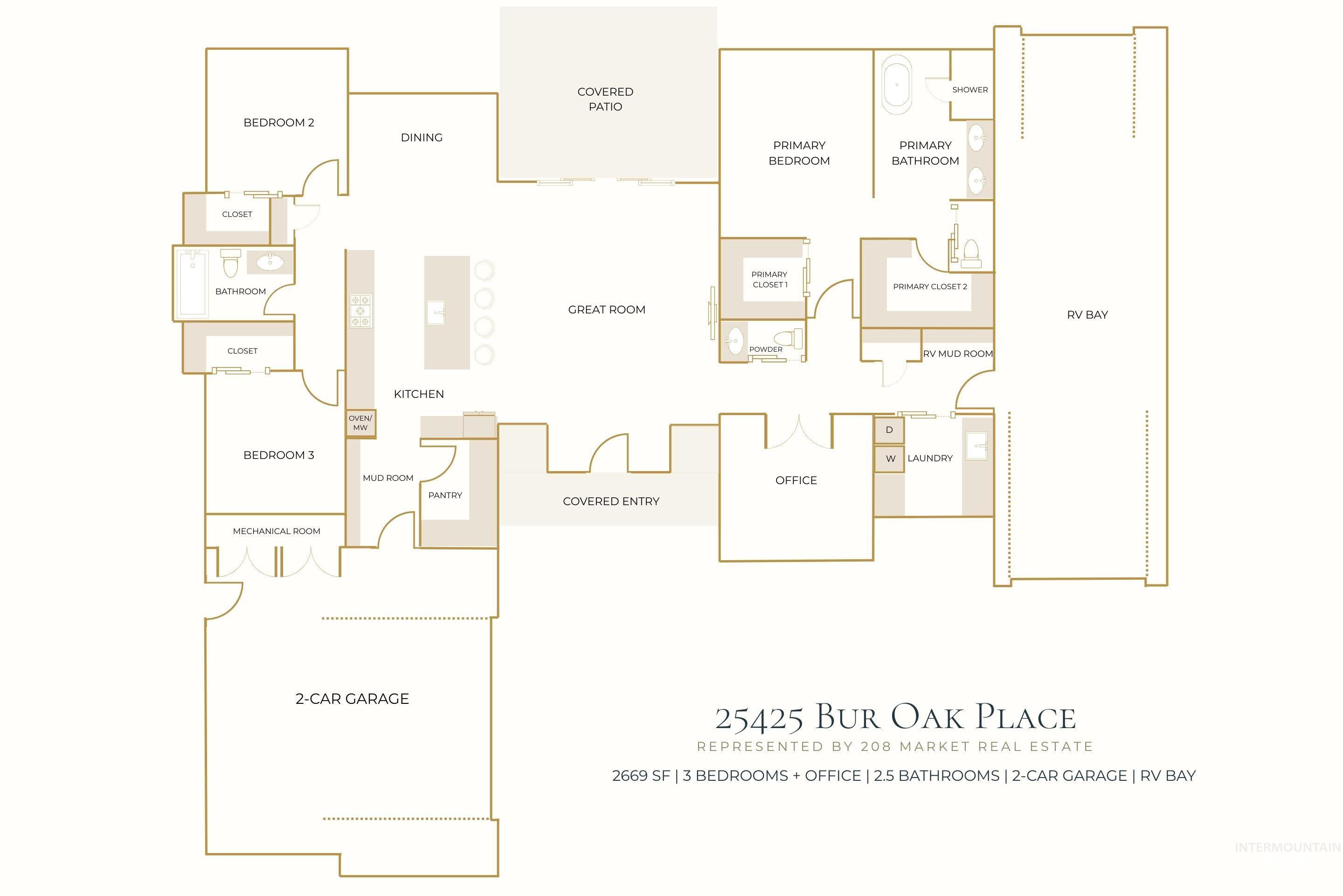 25425 Bur Oak Pl, Caldwell, Idaho 83607, 3 Bedrooms, 2.5 Bathrooms, Residential For Sale, Price $1,330,000, 98950066