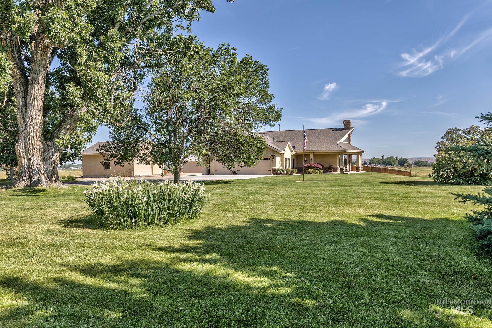 4920 & 4940 Hwy 72, New Plymouth, Idaho 83655, 3 Bedrooms, 3 Bathrooms, Farm & Ranch For Sale, Price $1,849,500, 98950619