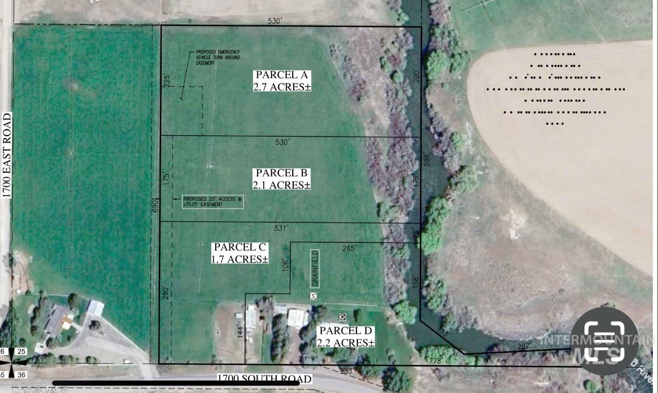 TBD Parcel B, 1700 S, Gooding, Idaho 83330, Land For Sale, Price $180,000,MLS 98950705