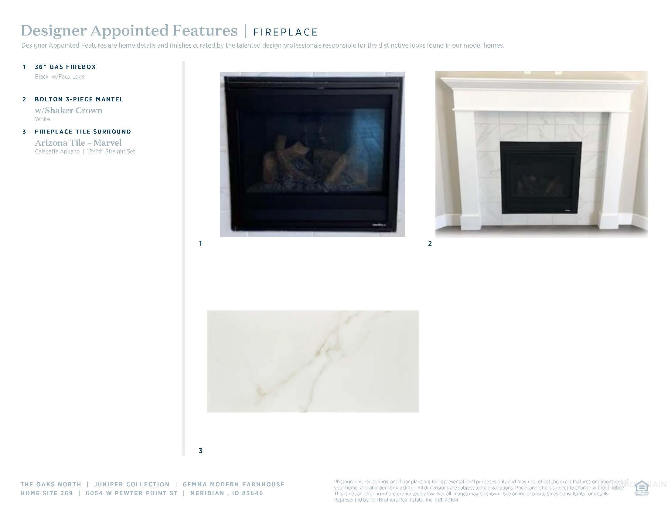 View of a document with a collage of images