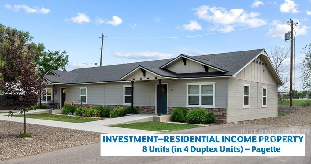 316 N 11th St, Payette, Idaho 83661-2418, 2 Bedrooms, 1.5 Bathrooms, Residential Income For Sale, Price $2,190,000,MLS 98950843