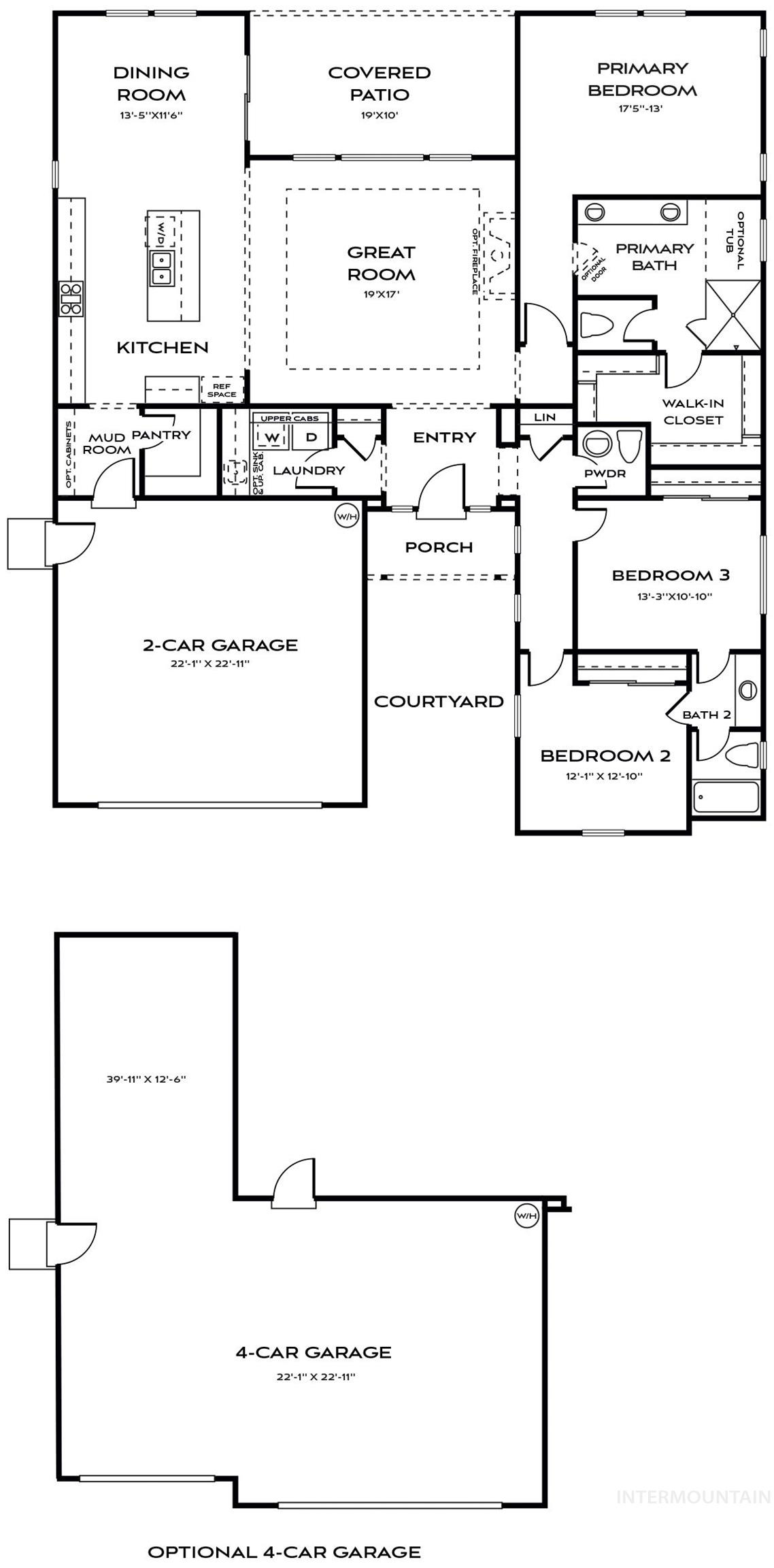 View of home floor plan
