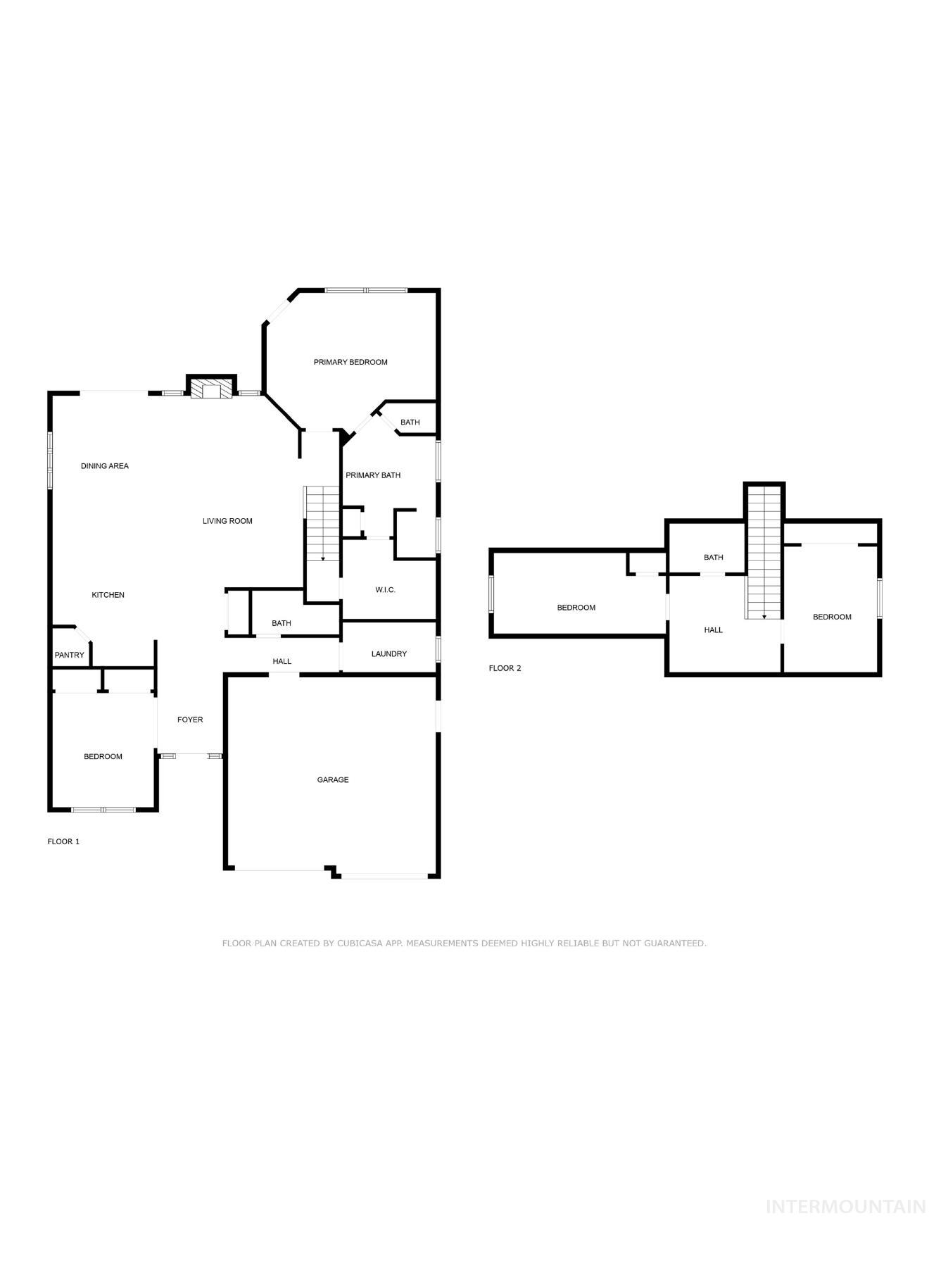 View of home floor plan