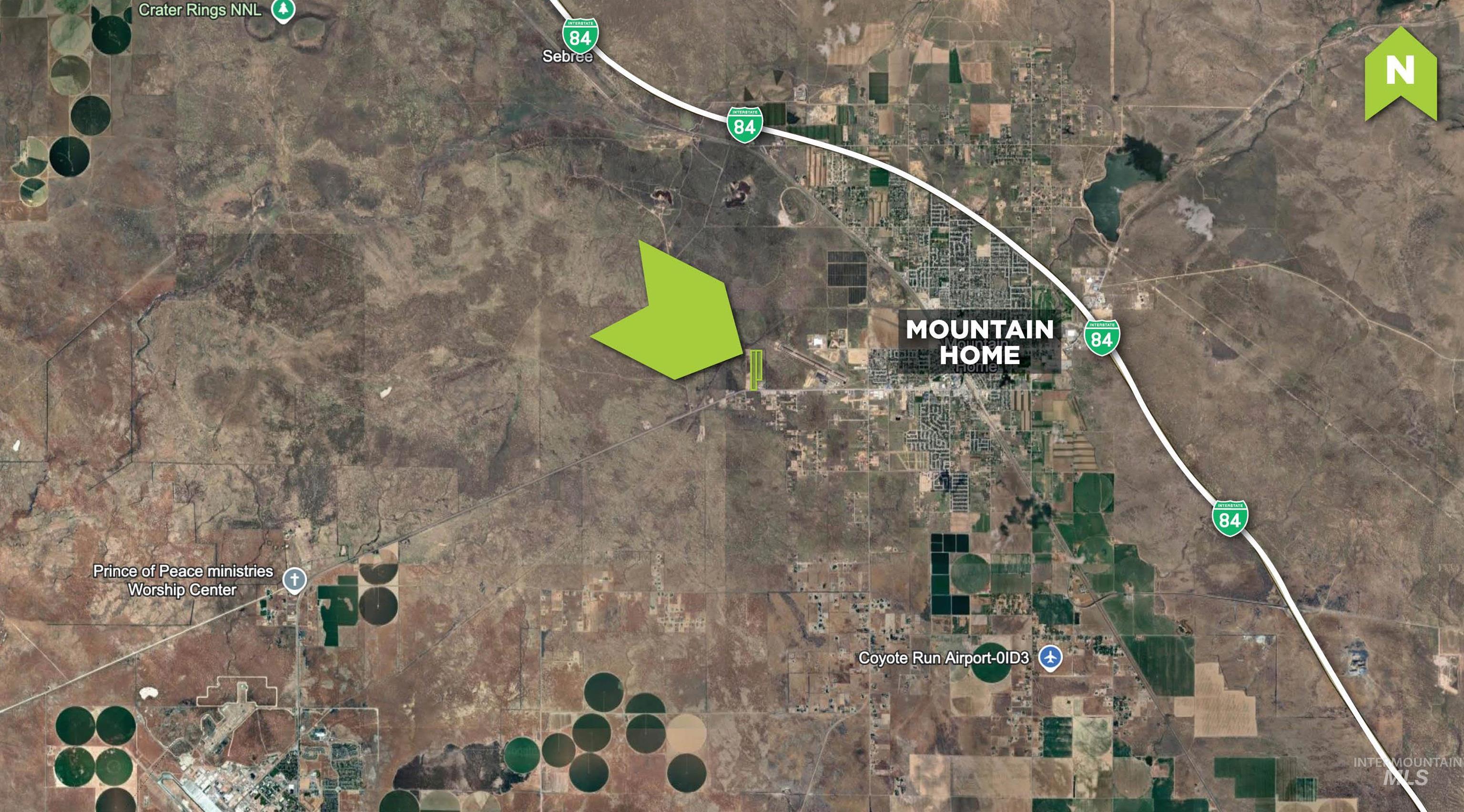 3970 Airbase Rd, Mountain Home, Idaho 83647, Land For Sale, Price $499,000, 98951355