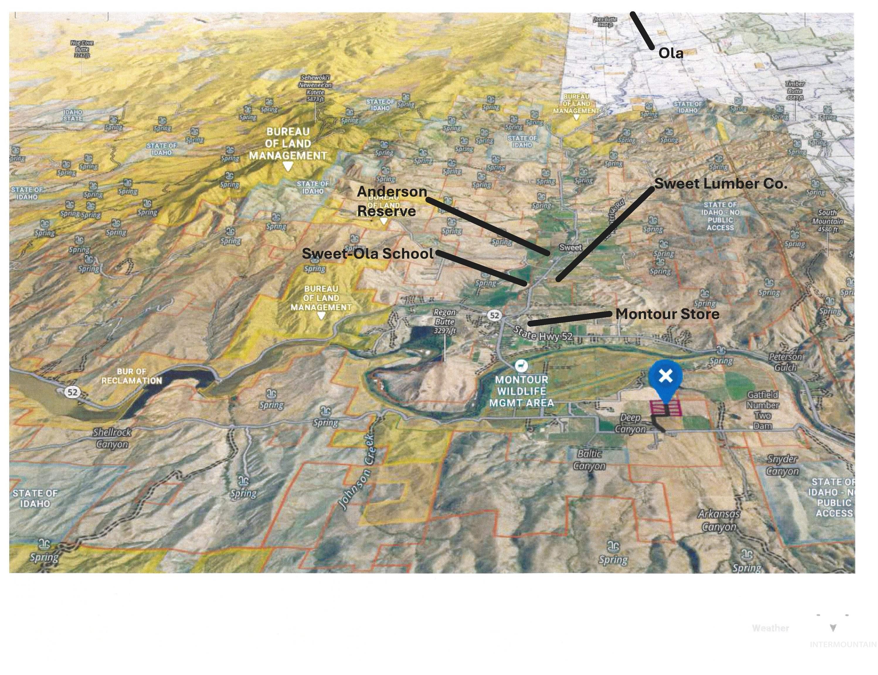 Lot 2 Jake Lane, Emmett, Idaho 83617, Land For Sale, Price $345,000, 98951357