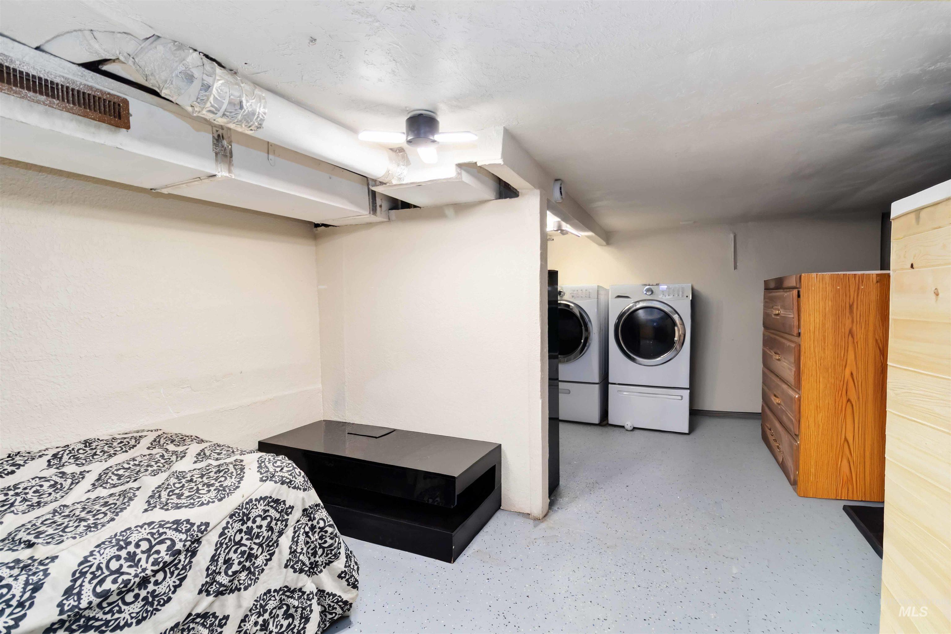 Laundry area featuring washer and dryer