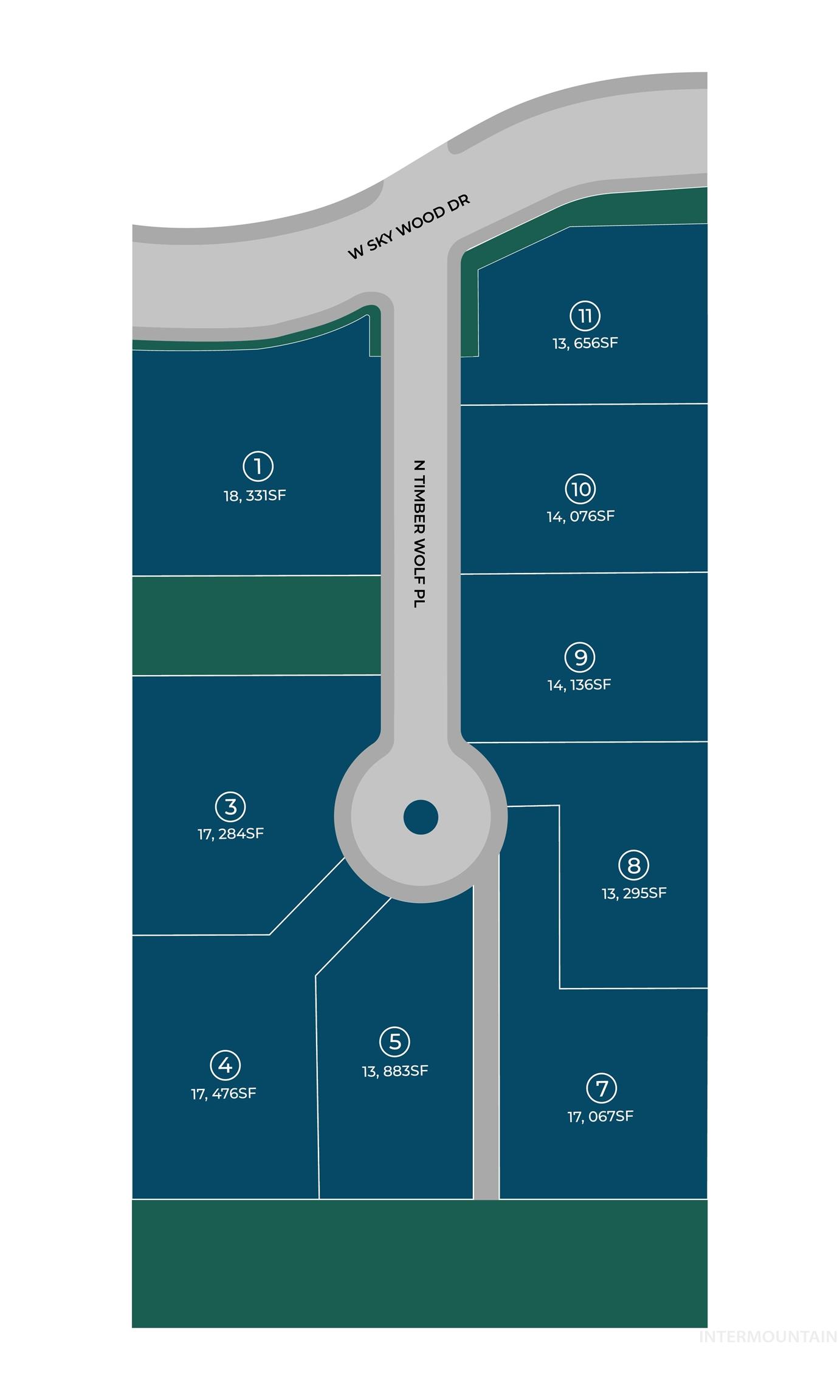172 N Timber Wolf Pl, Eagle, Idaho 83616, Land For Sale, Price $390,000, 98951652